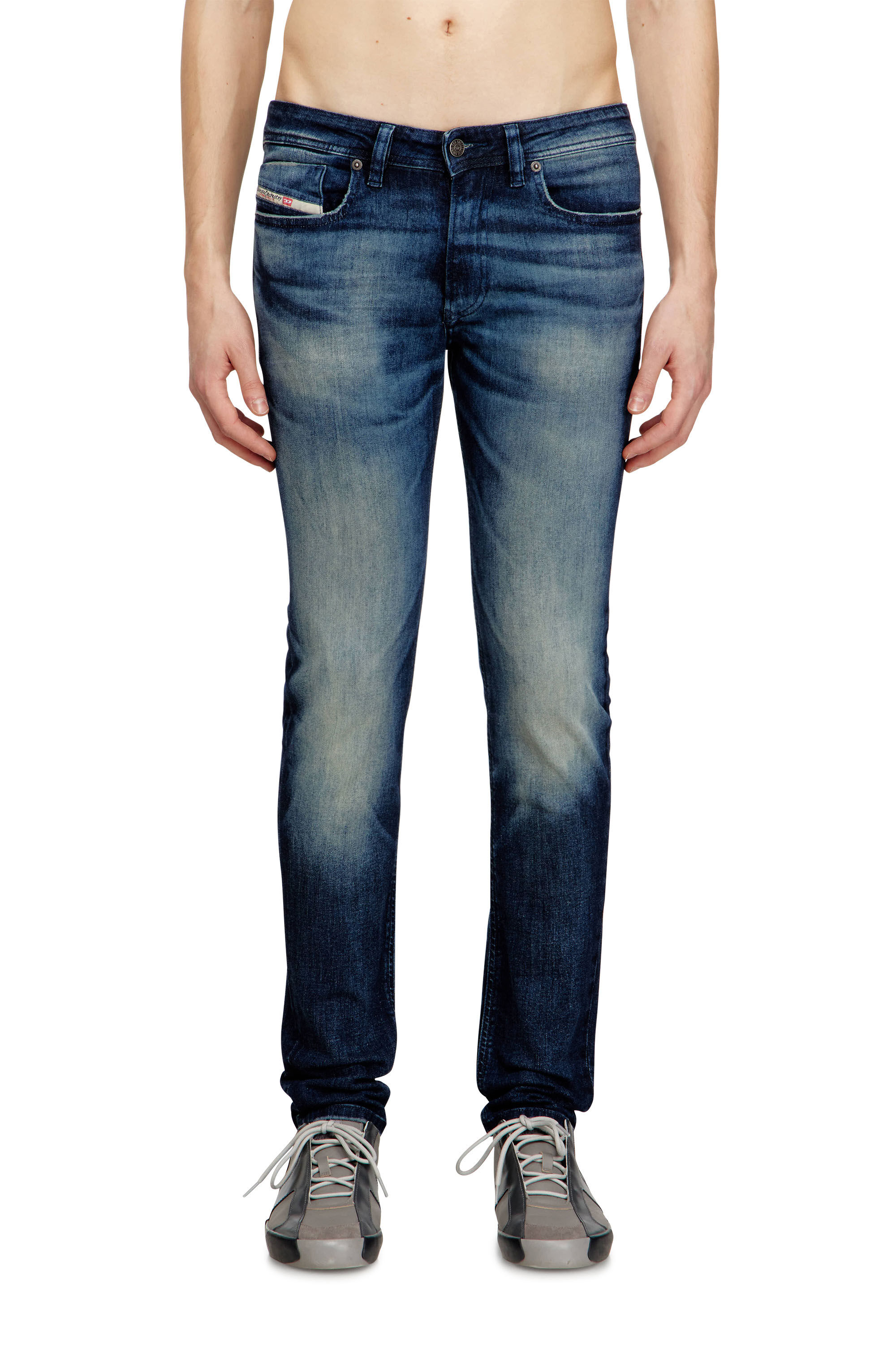 Diesel - Man's Skinny Jeans 1979 Sleenker 0ADBM, Dark Blue - 3