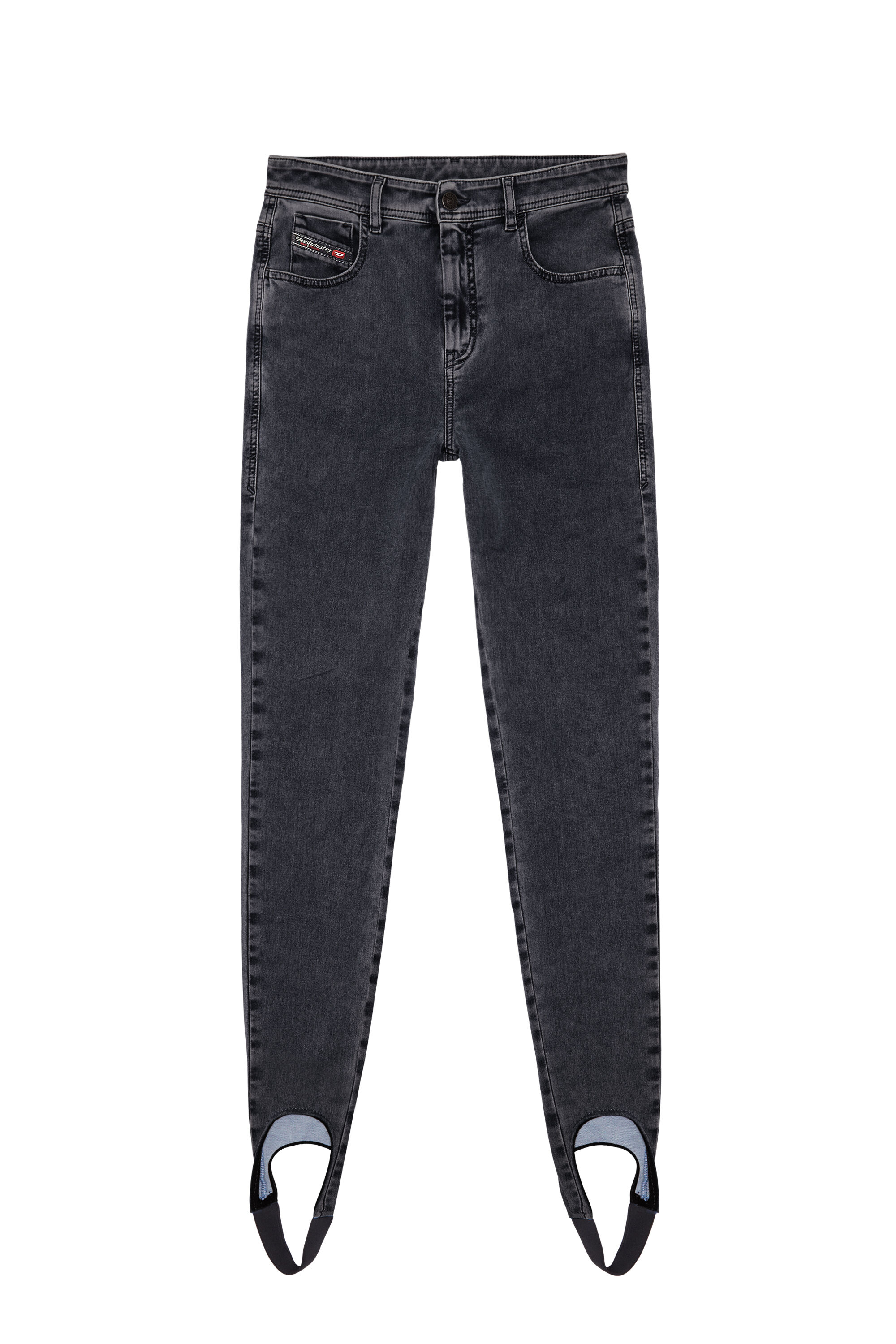 Diesel - Super skinny Slandy Joggjeans® 069ZM, Black/Dark grey - Image 2
