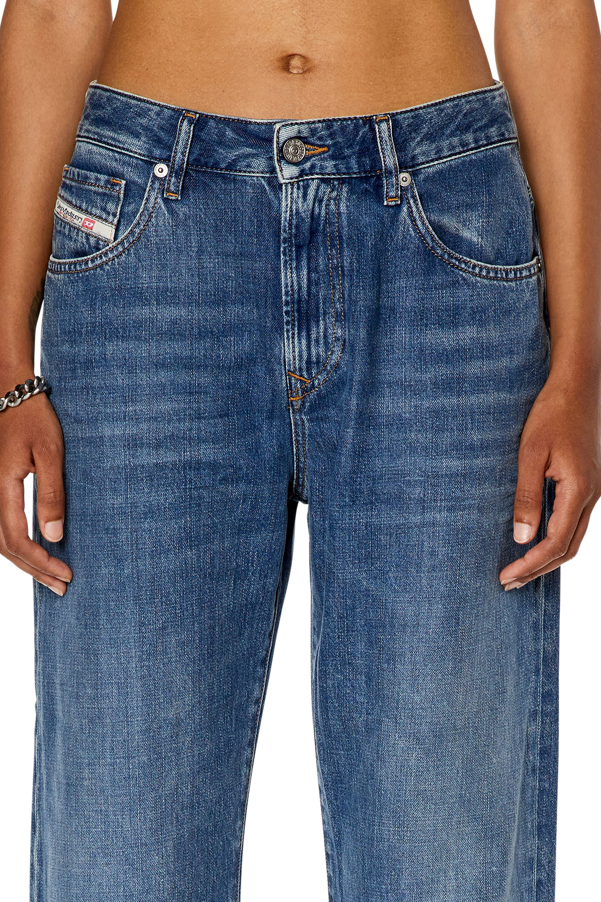 Diesel - Straight Jeans 1999 D-Reggy 068FG, Medium blue - Image 5