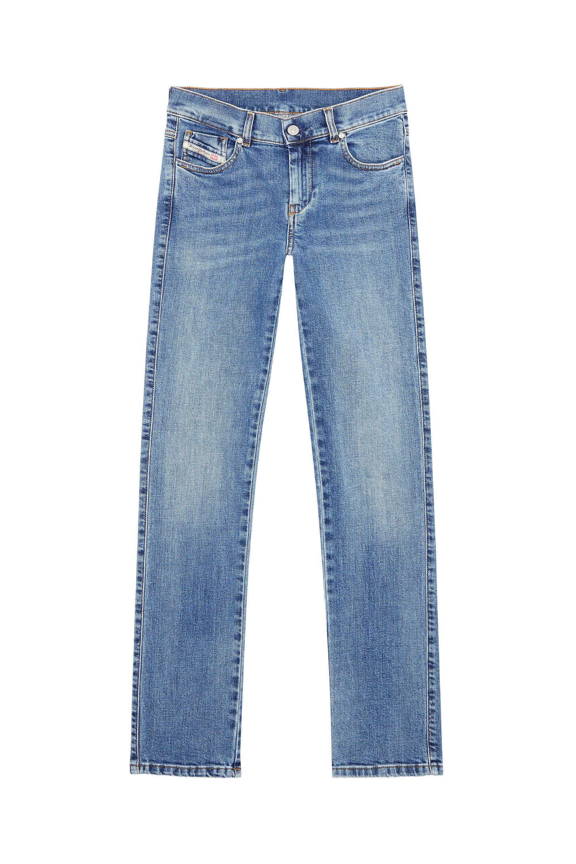 Diesel - Sandy E09AA Straight Jeans, Medium blue - Image 2