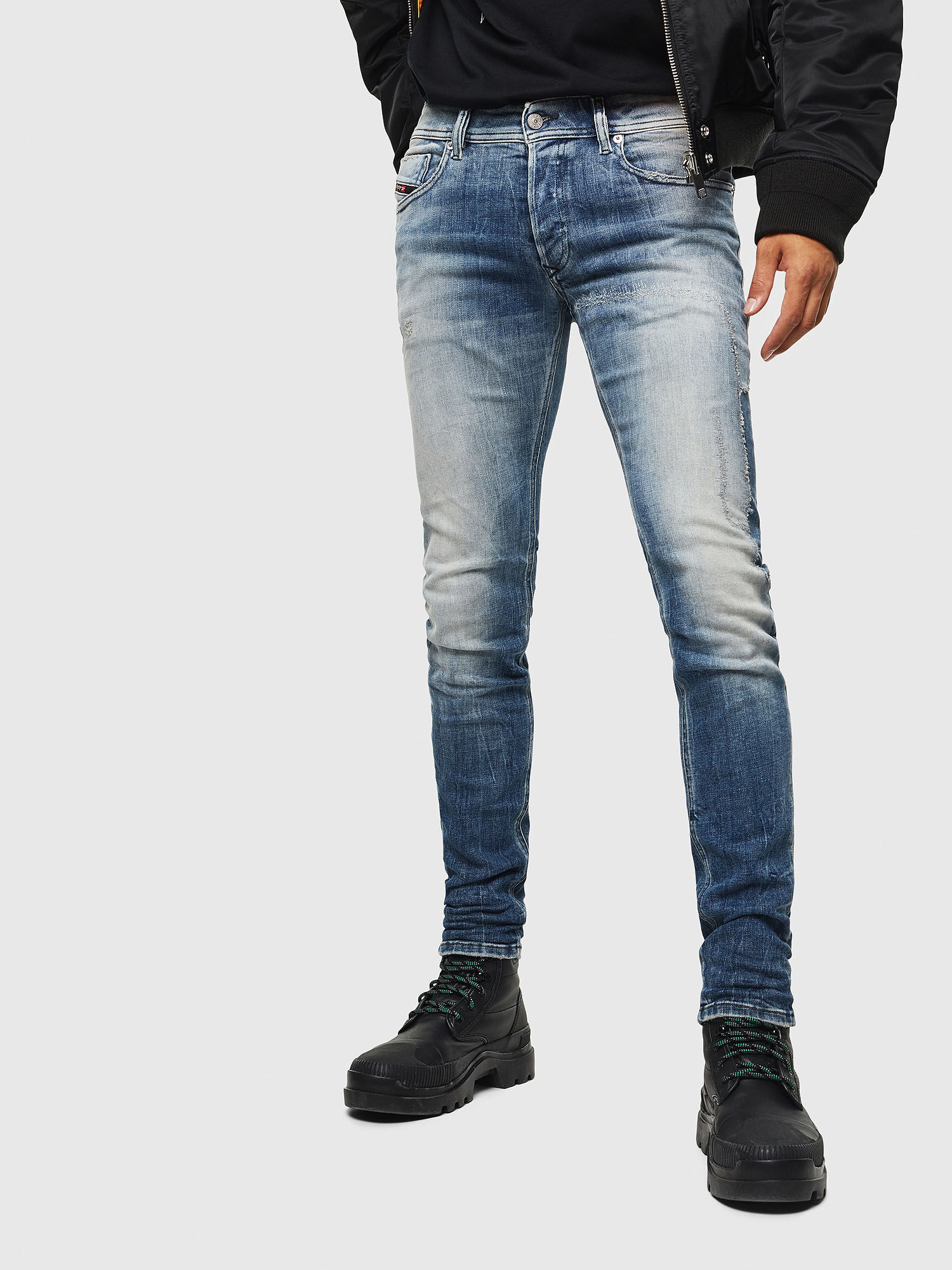 sleenker jeans diesel