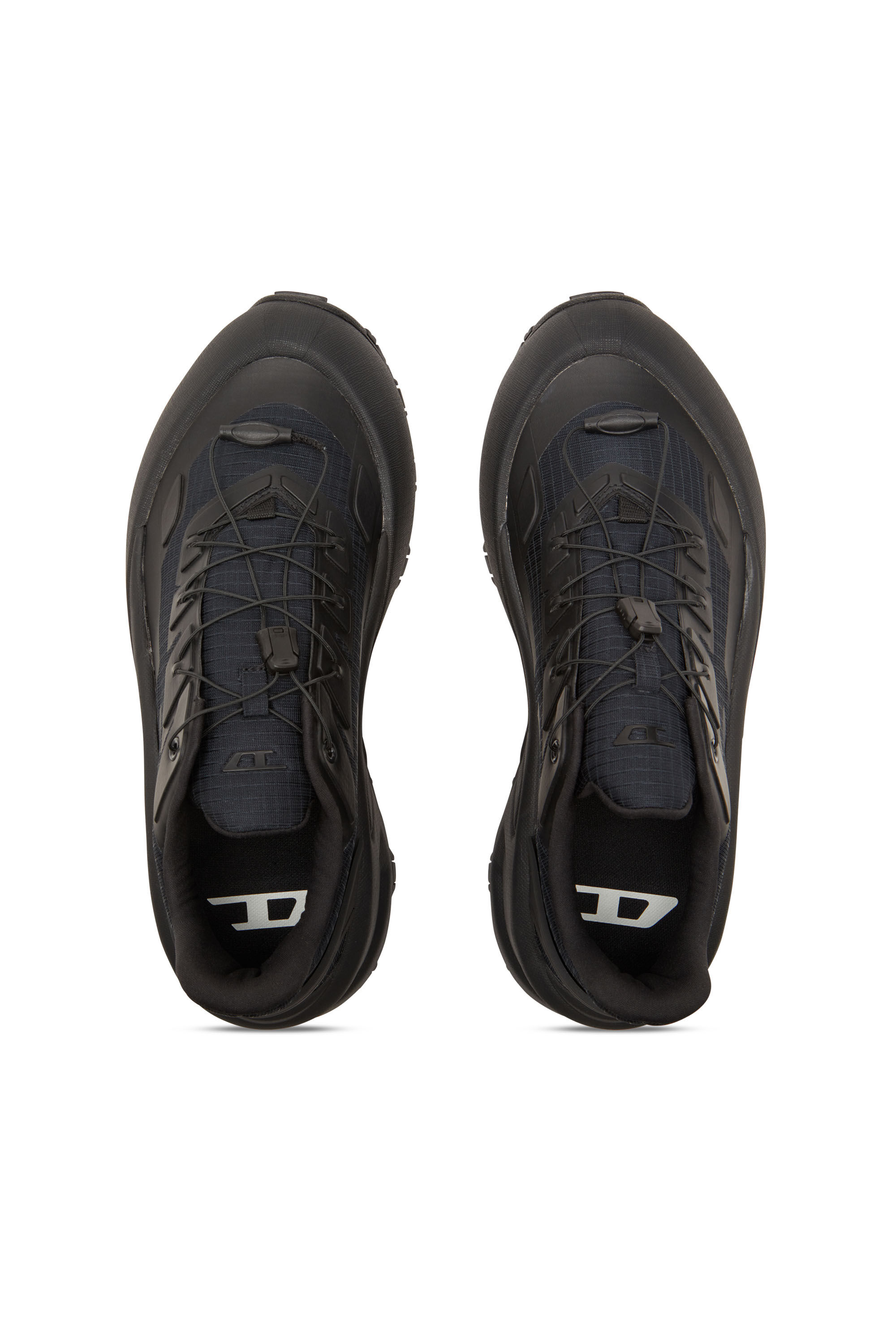 Men's D-Cage Runner-Sneakers in TPU-trimmed ripstop | Black | Diesel