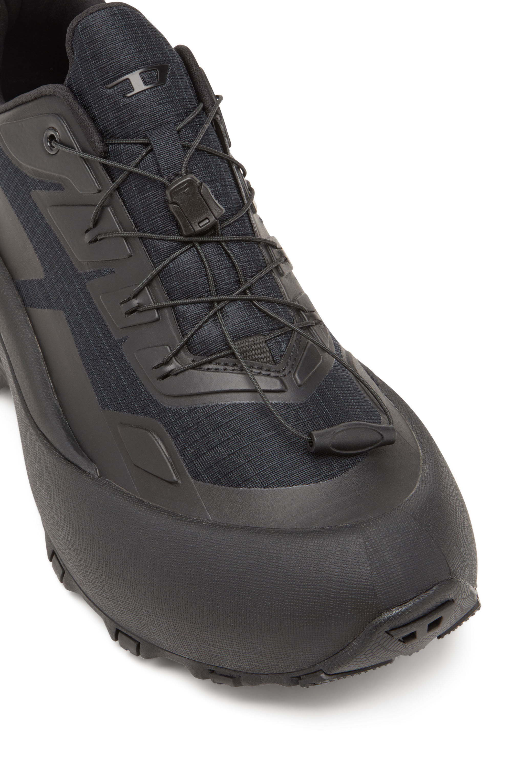 Men's D-Cage Runner-Sneakers in TPU-trimmed ripstop | Black | Diesel