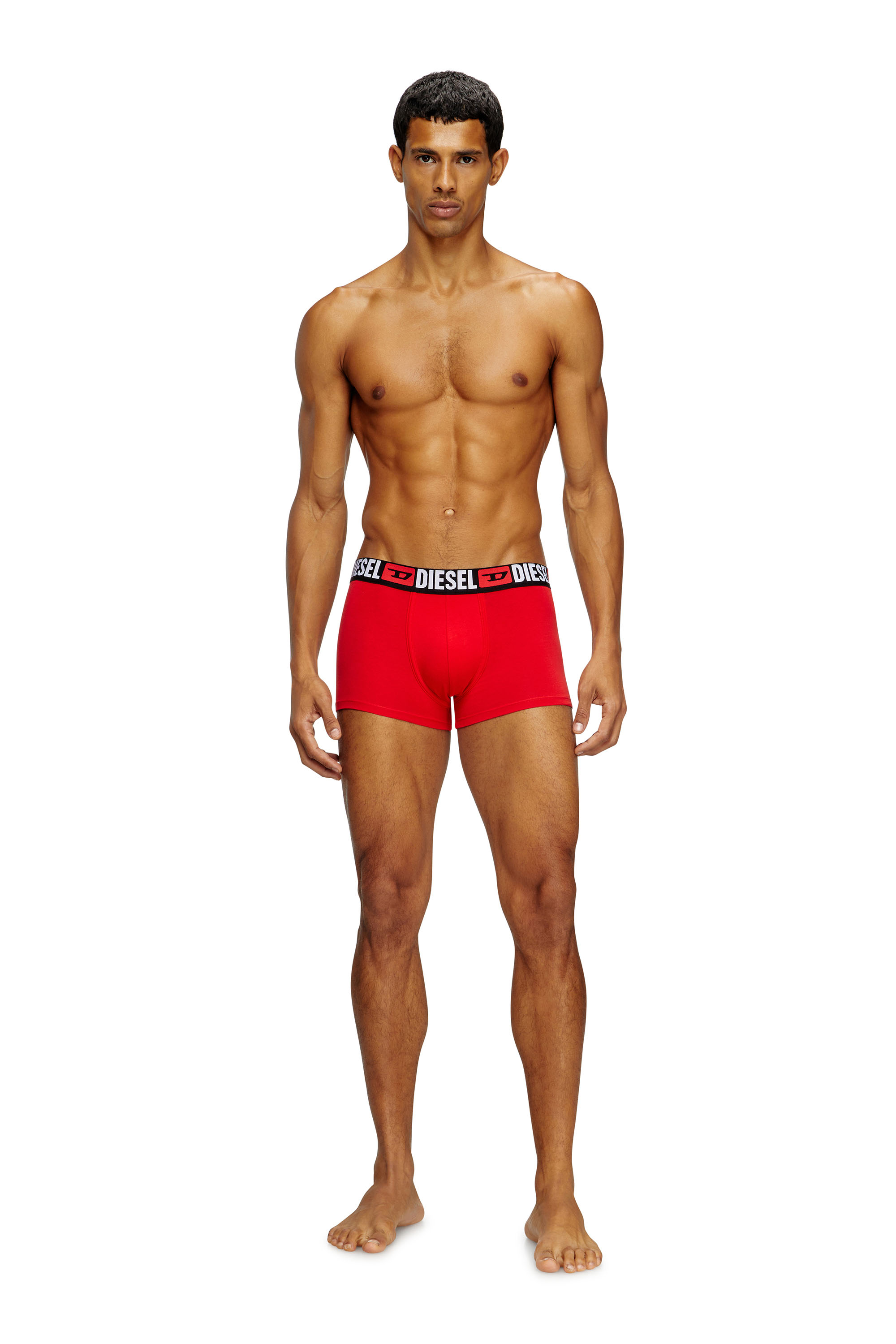 UMBX-DAMIENTHREEPACK, Red/Grey - Trunks