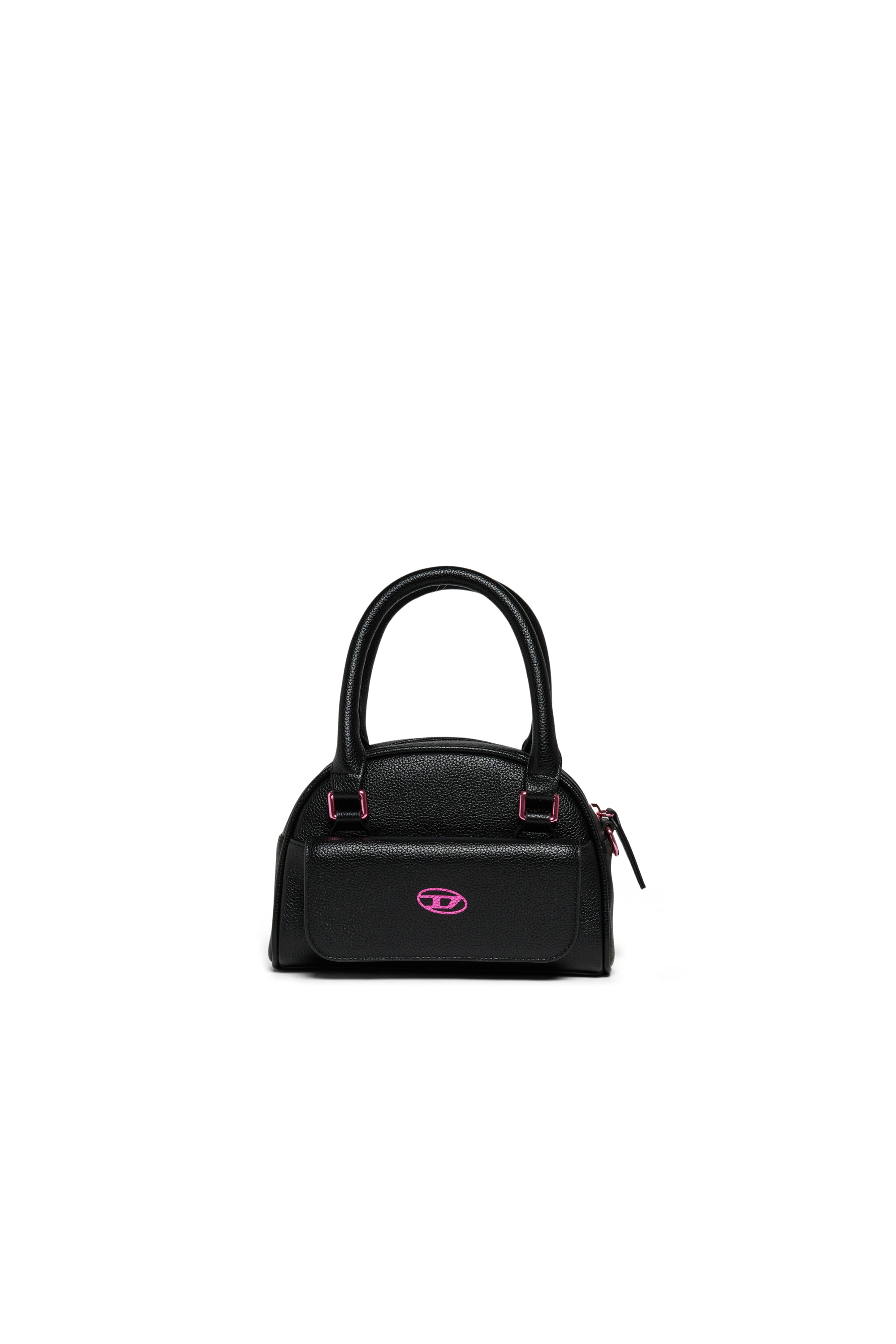 Diesel - WREDY, Woman's WREDY - Bag in grainy coated fabric in Black - 1