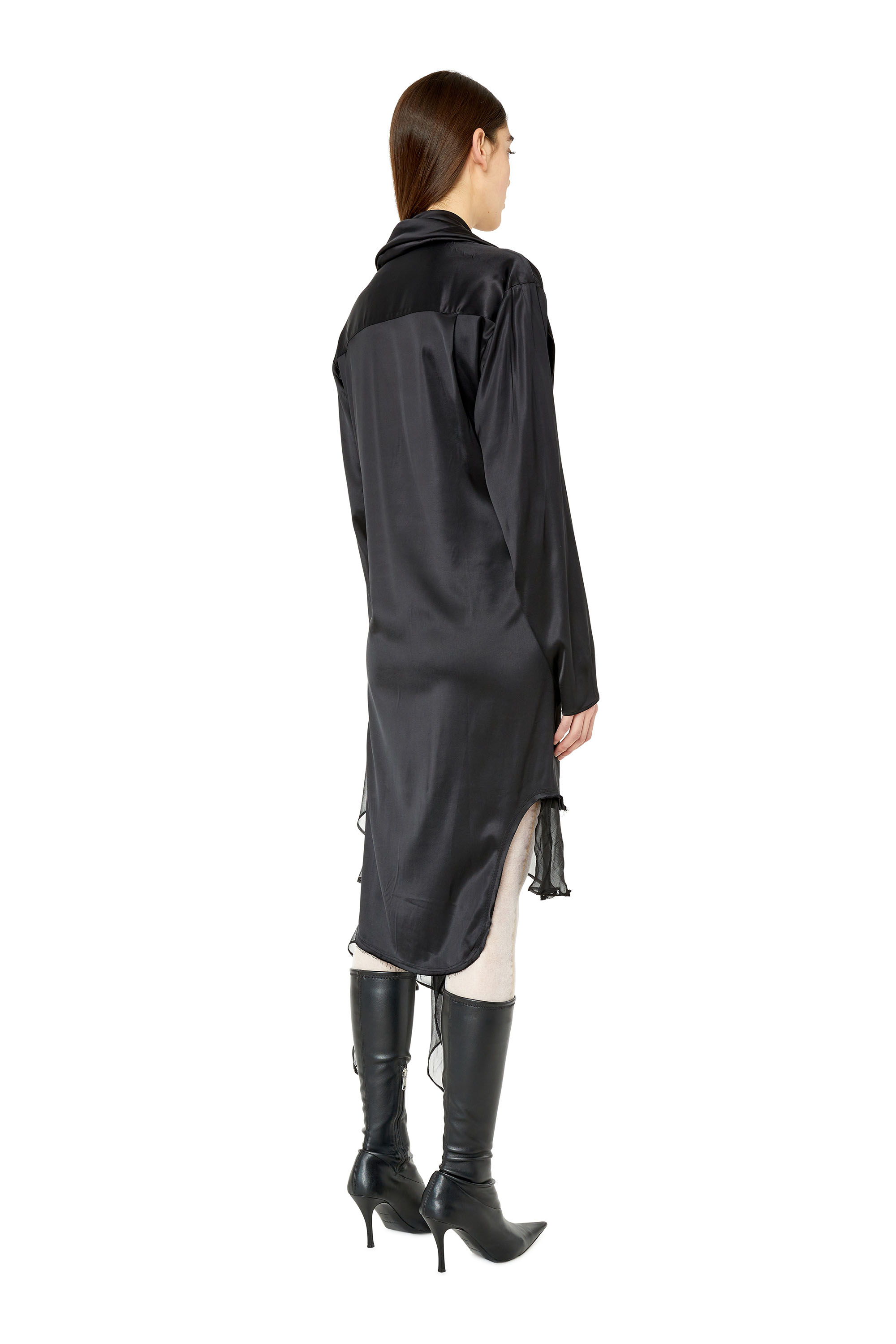Diesel - D-ENTELA-LONG, Black - Image 3