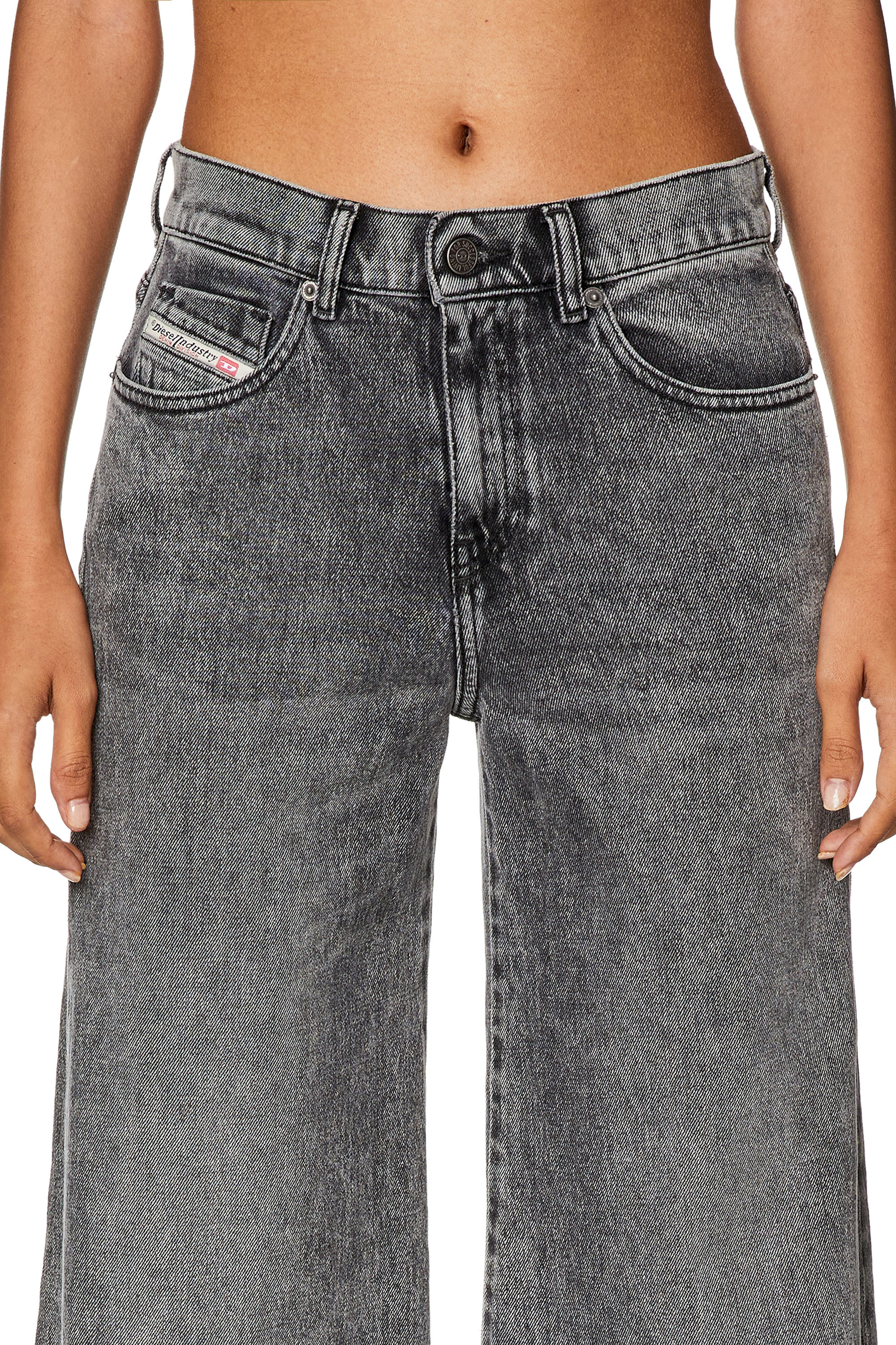 Diesel - Bootcut and Flare Jeans 1978 D-Akemi 09G57, Grey - Image 3