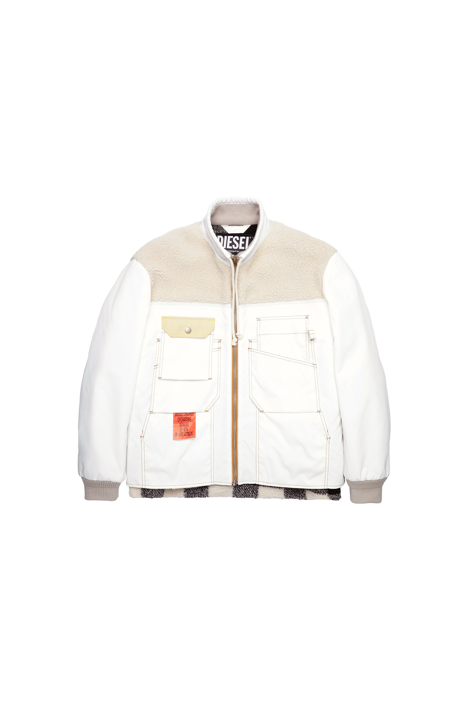 W-HOWE-FUR, White - Winter Jackets