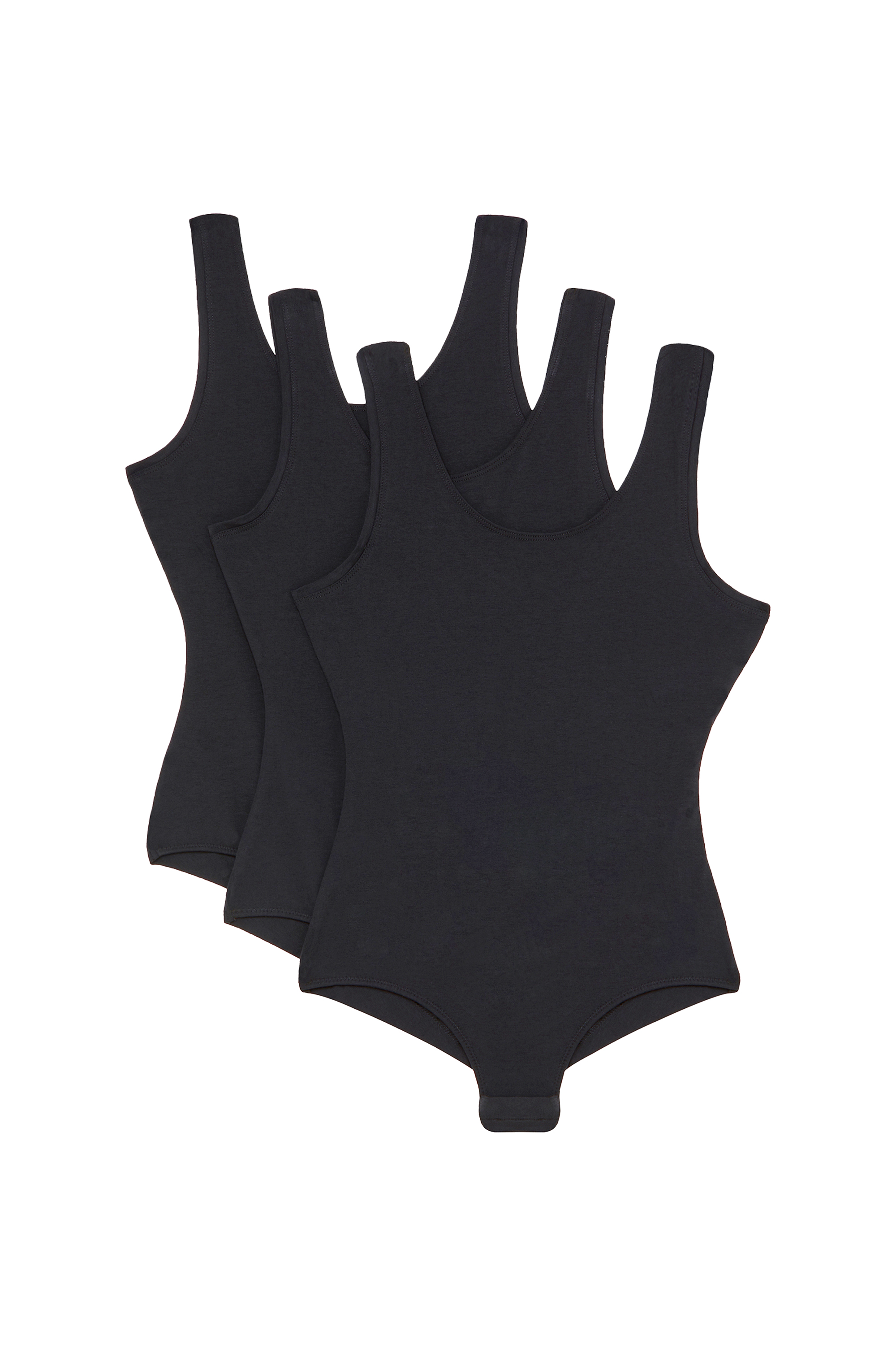 UFBY-BODYTHREEPACK, Black - Bodysuits