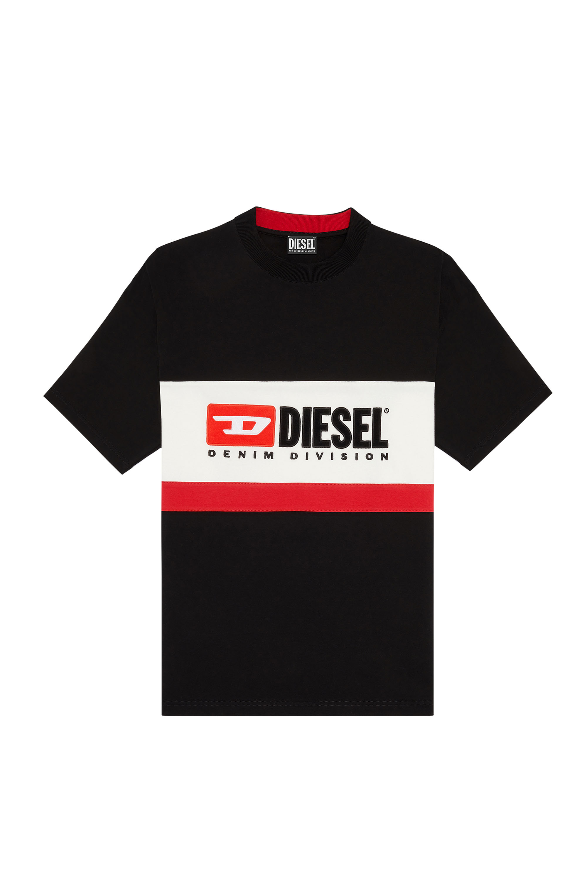 Diesel - T-STREAP-DIVISION, Black - Image 5