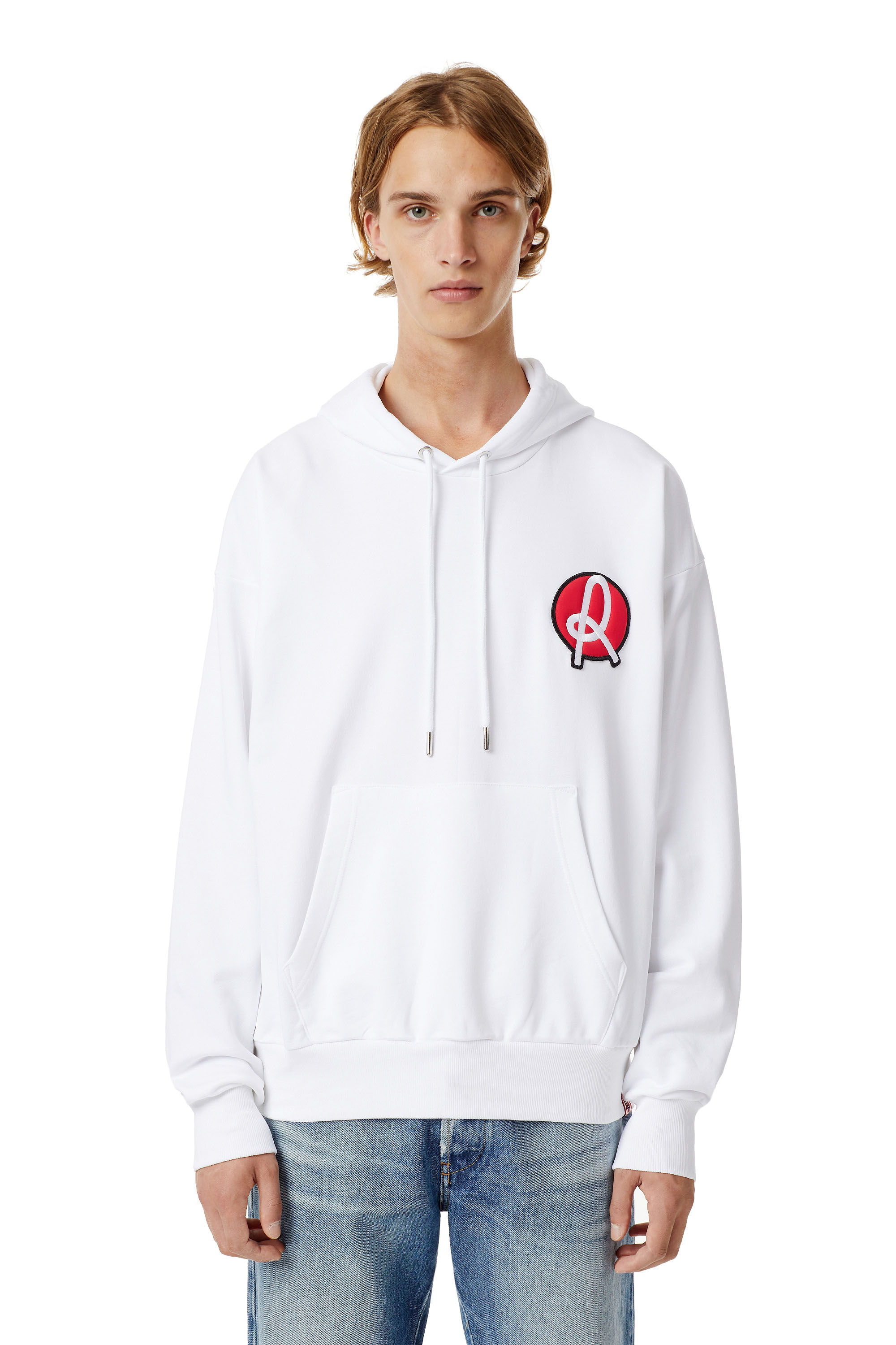 LR-S-GIRK-HOOD-VIC, White - Sweaters