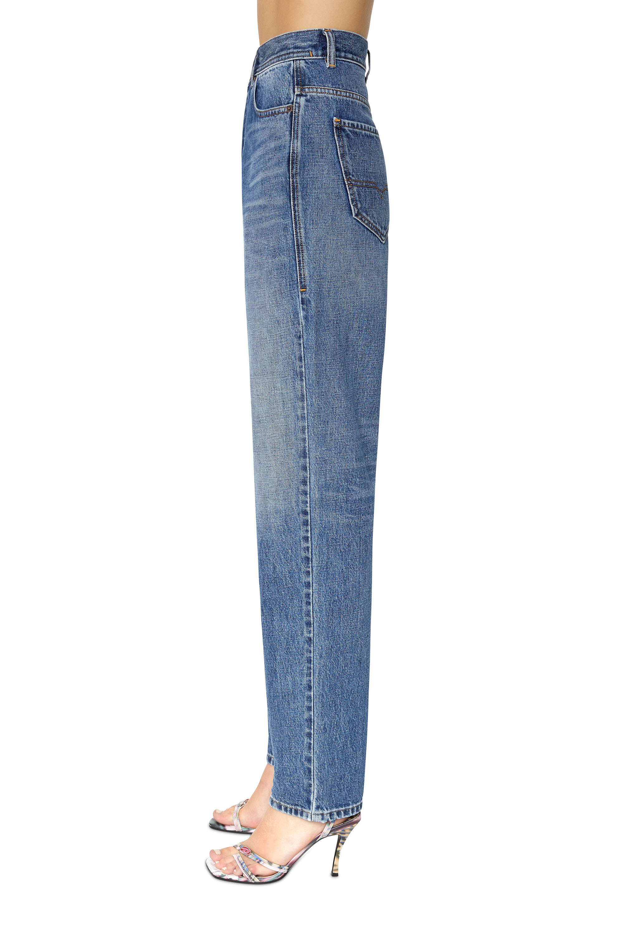 Diesel - 1956 D-Tulip 007C2 Straight Jeans, Medium blue - Image 4