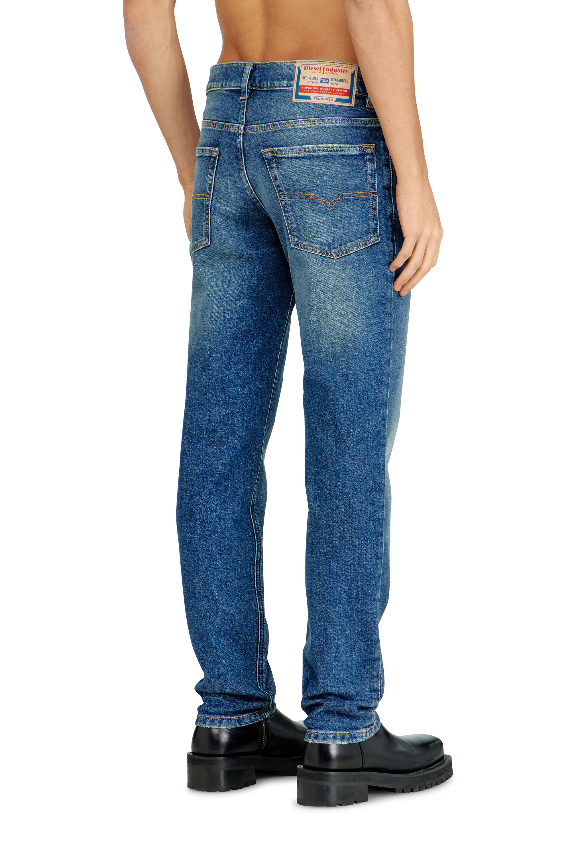 Diesel - Man's Regular Jeans 2023 D-Finitive 0BEBD, Blue - 4