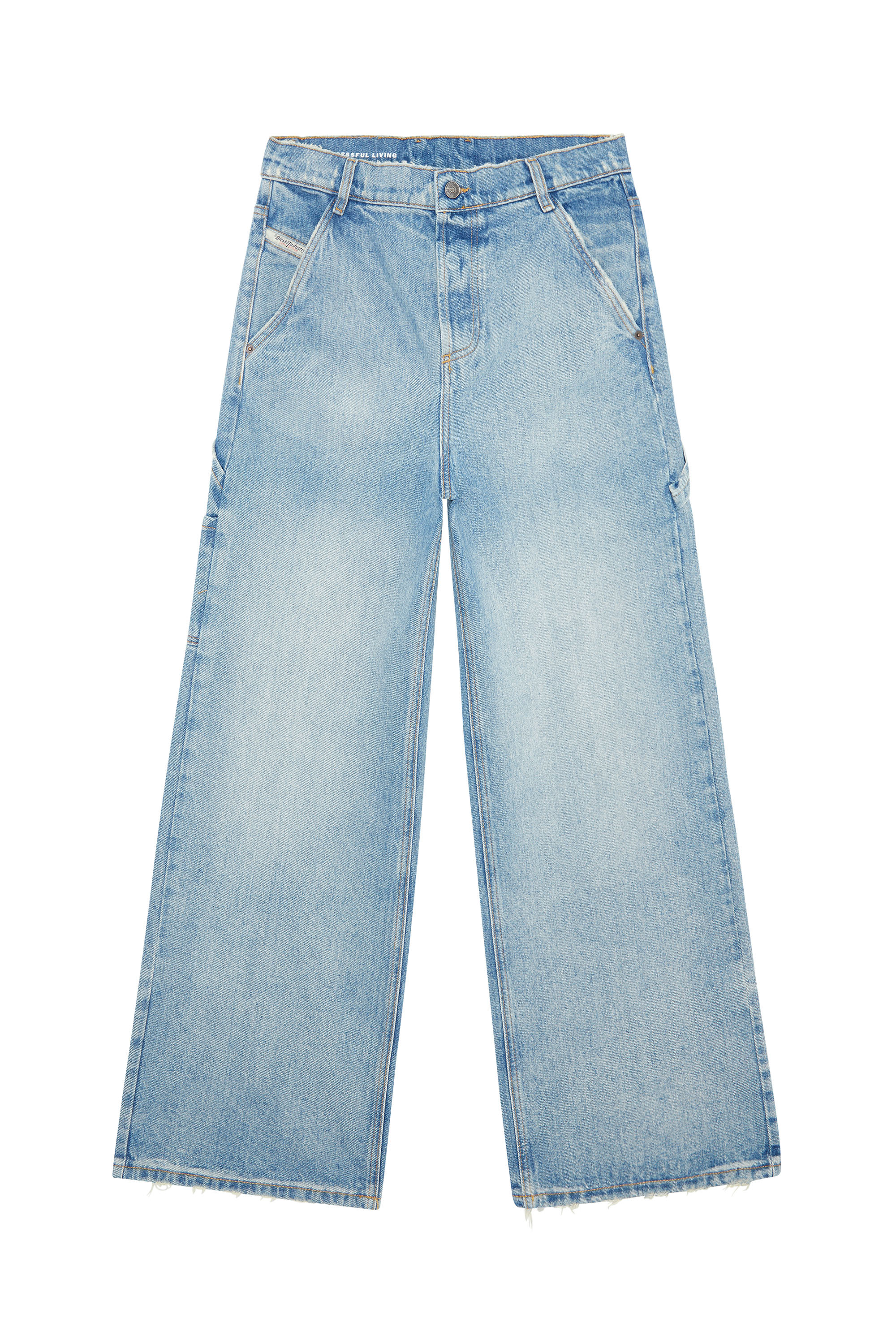 Diesel - 1996 D-SIRE 0EMAG Straight Jeans, Light Blue - Image 3