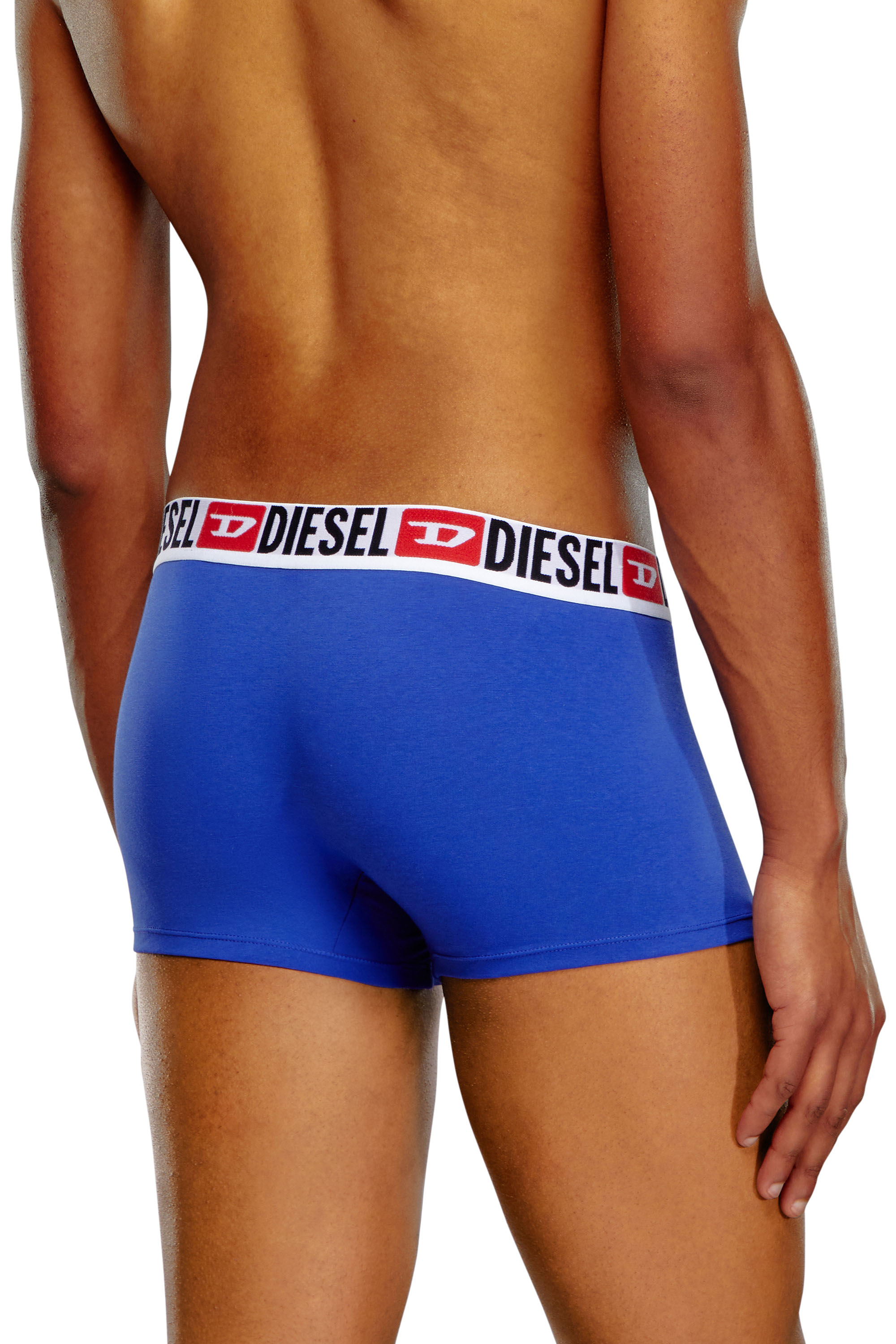 Diesel - UMBX-DAMIENFIVEPACK, Man's Five-pack of mix-colour boxer briefs in Blue/Red - 4