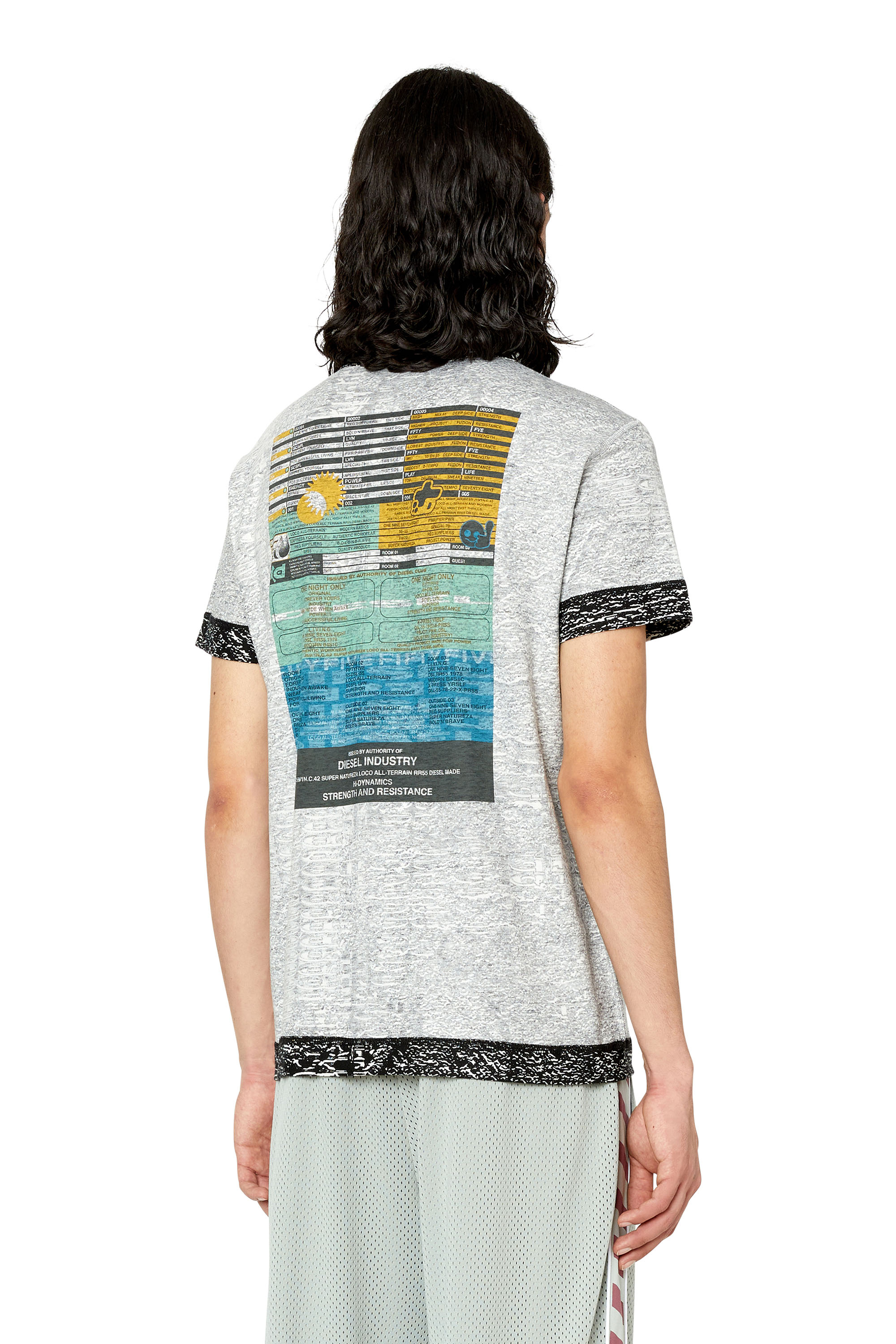 Diesel - T-INYSIDE, Grey - Image 2