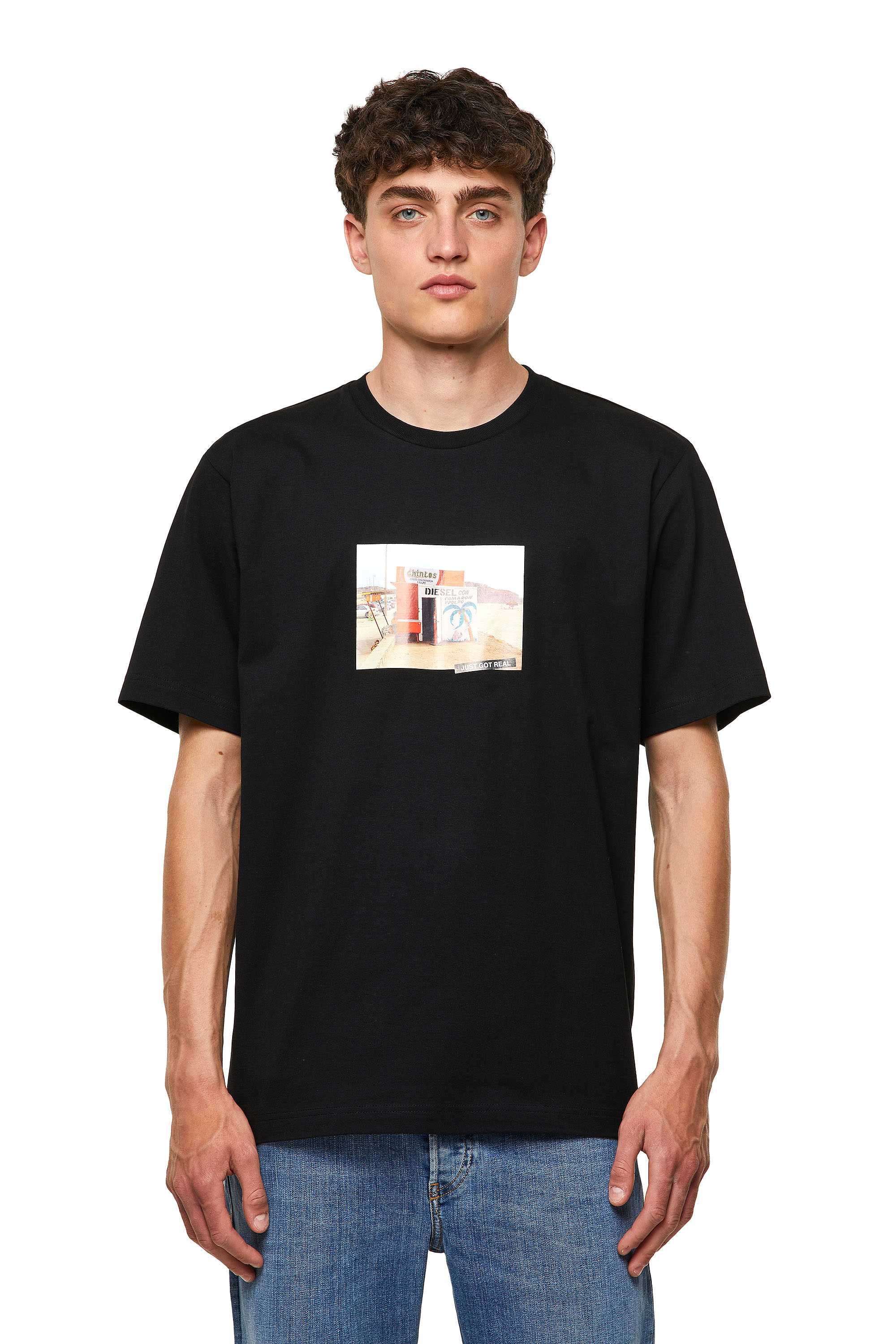 T-TUBOLAR-B2, Black - T-Shirts