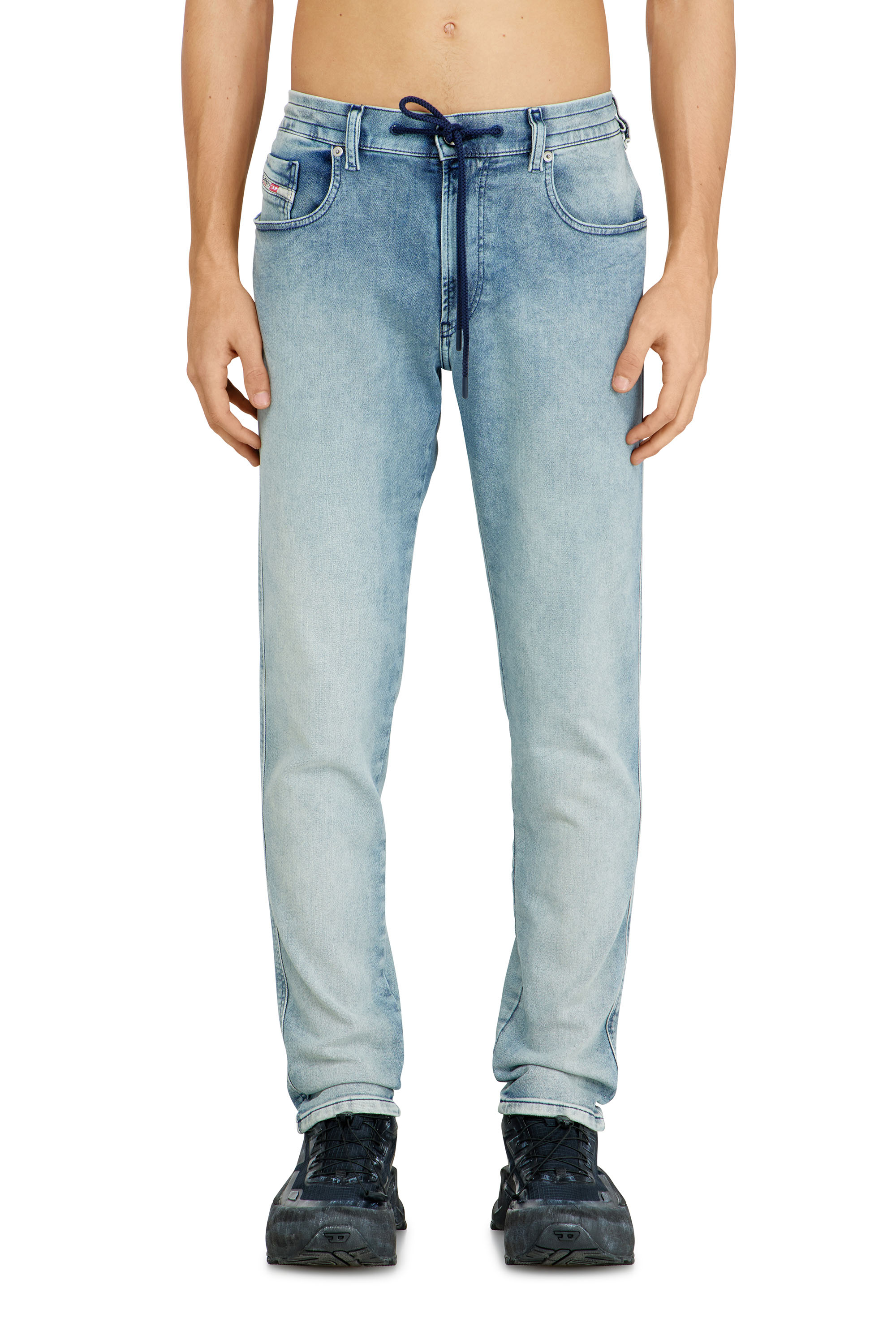 Diesel - Man's Slim 2062 D-Strukt Joggjeans&reg; 068UB, Light Blue - 1