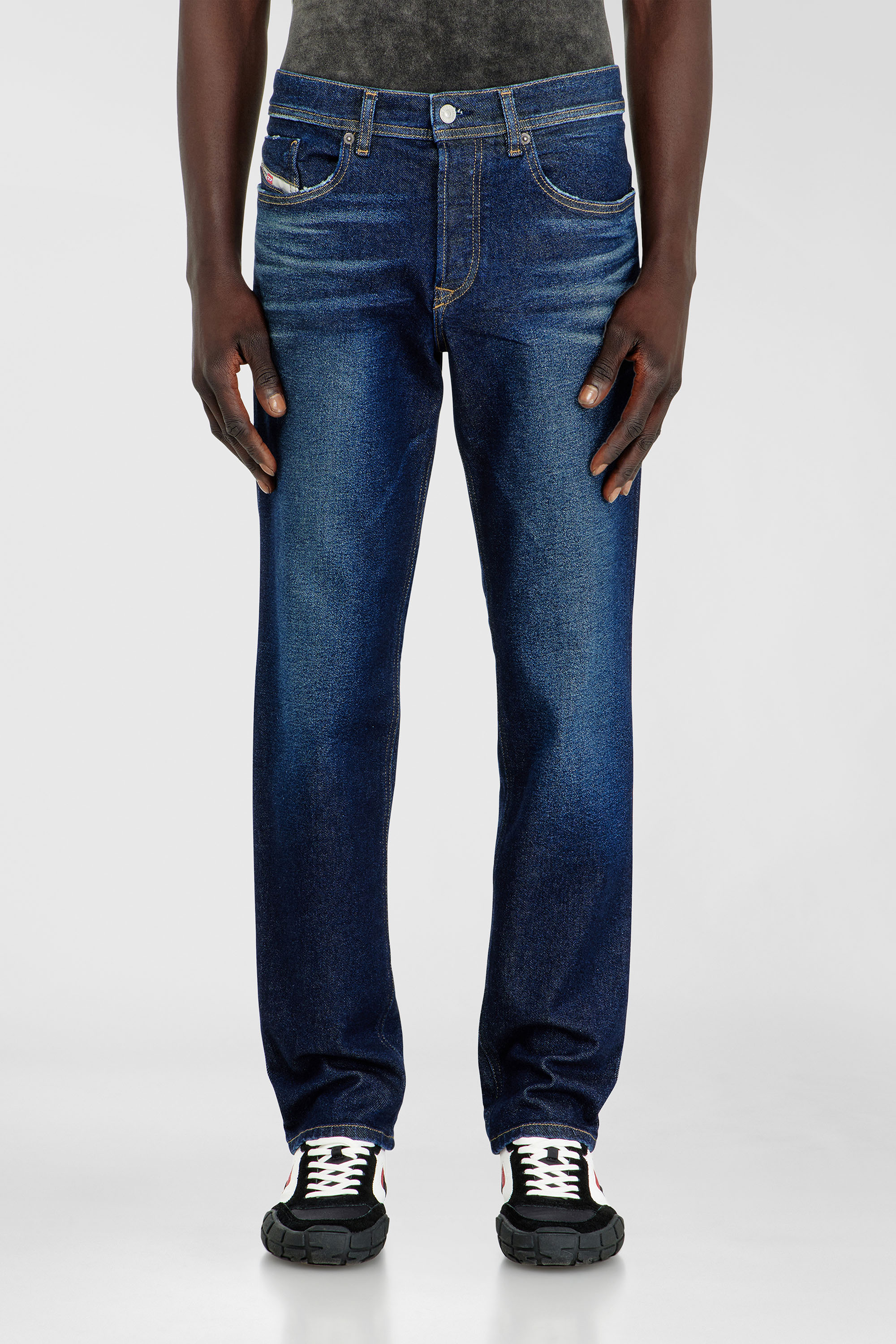 Diesel - Man's Regular Jeans 2023 D-Finitive 0KBBV, Dark Blue - 1