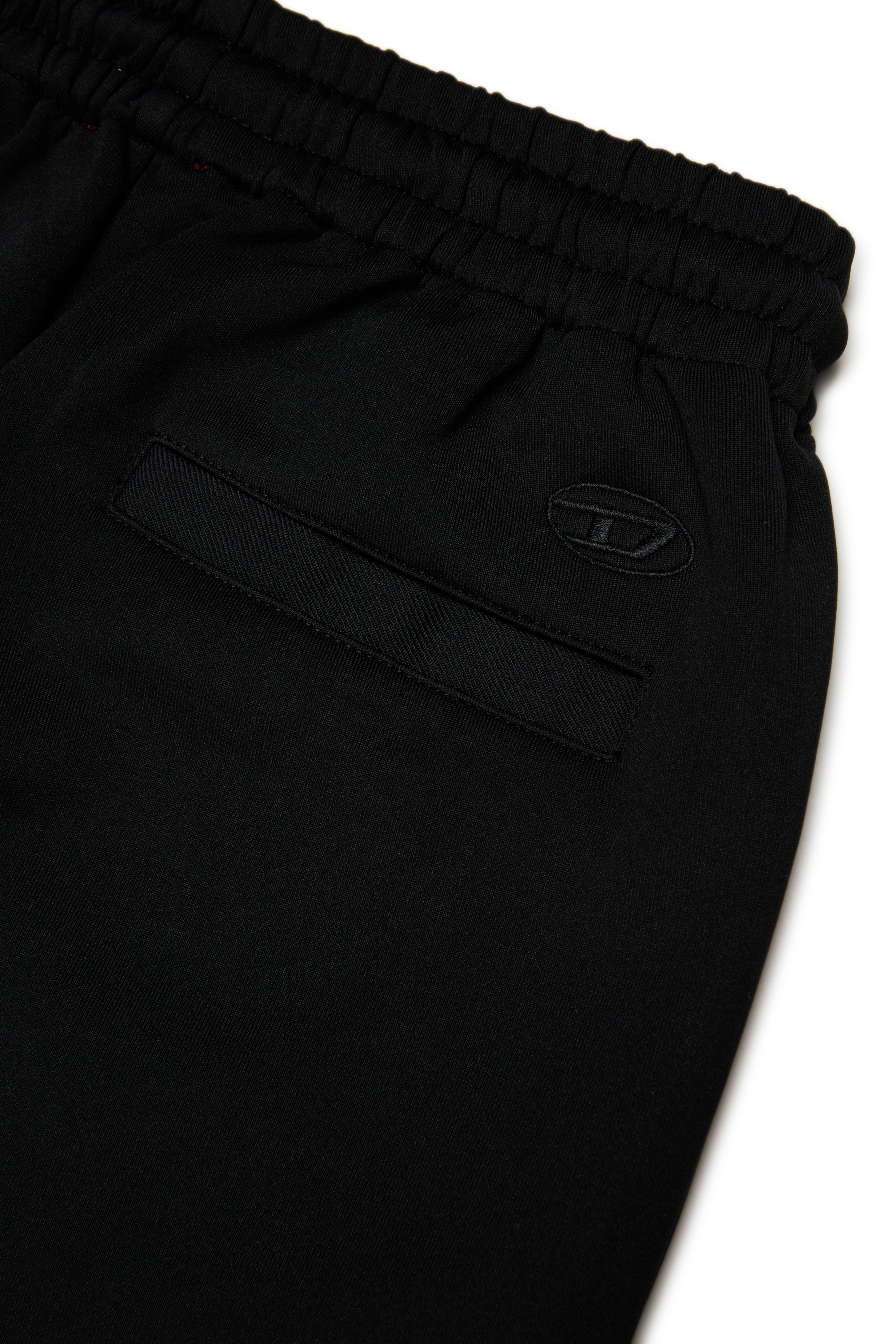 Diesel - PREBON, Man's Sweatpants in wool-blend fabric in Black - 4