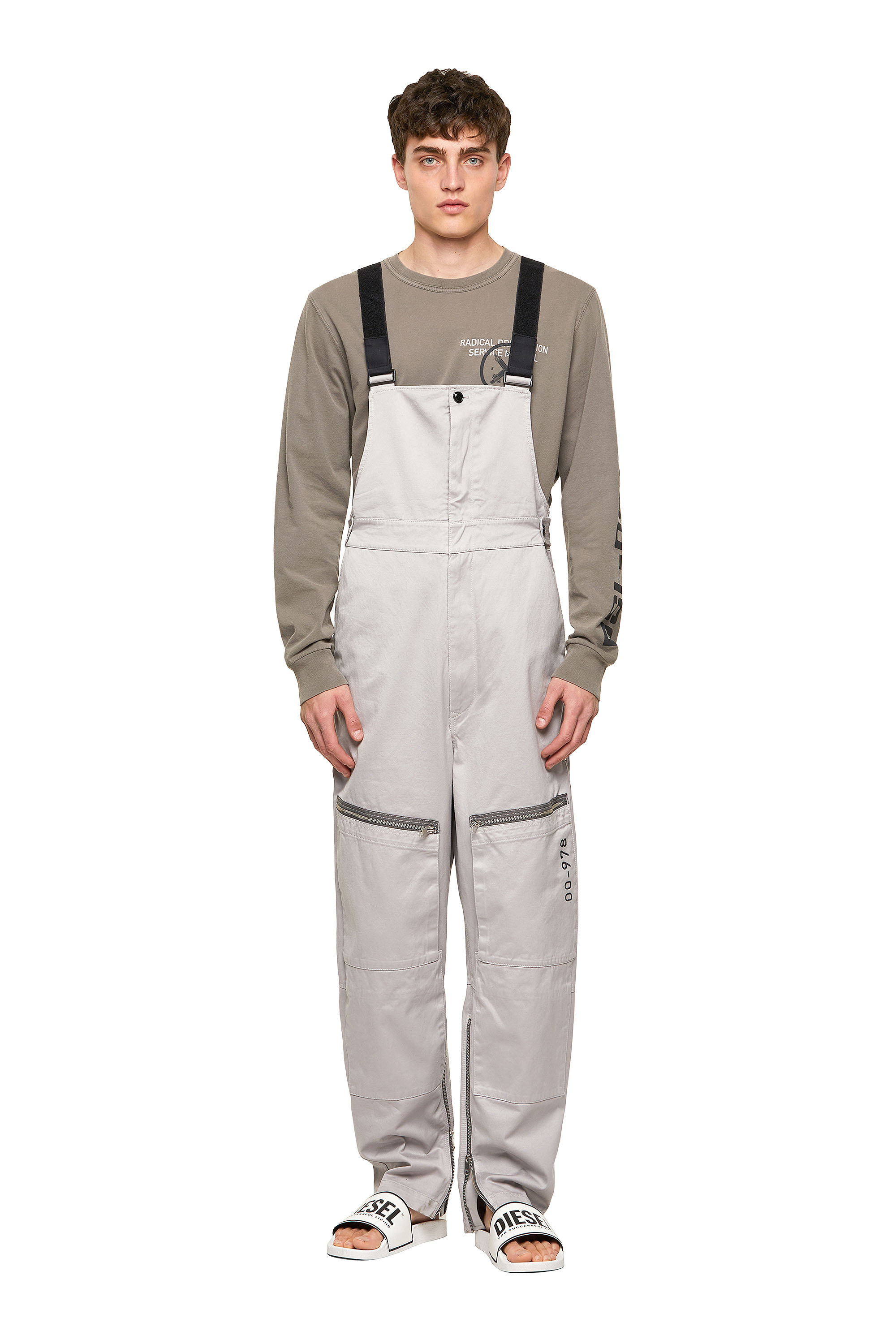 P-JUMP-A, Light Grey - Jumpsuits