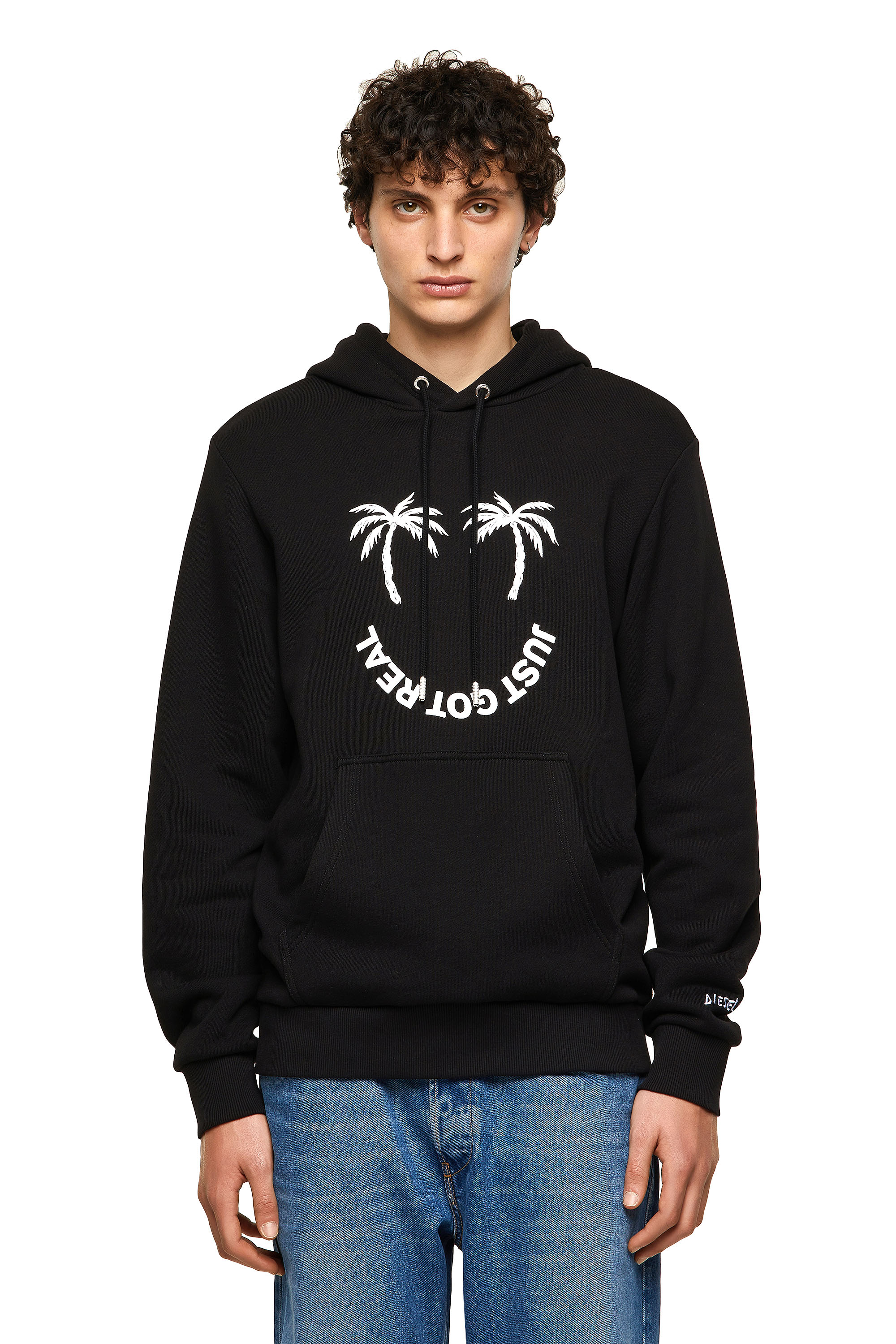 S-GIRK-HOOD-B1, Black - Sweaters