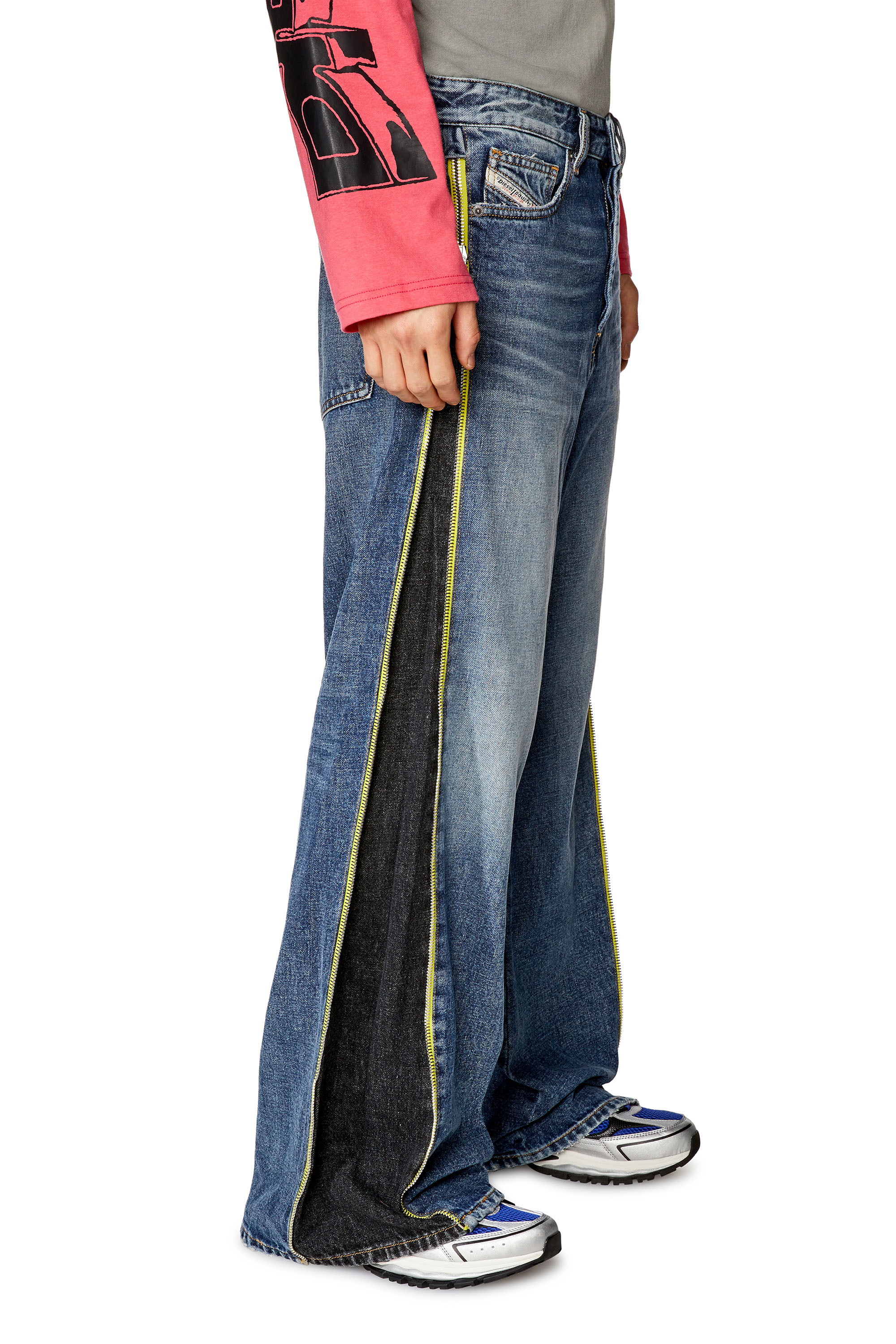 Diesel - D-Rise 007R9 Straight Jeans, Medium blue - Image 3