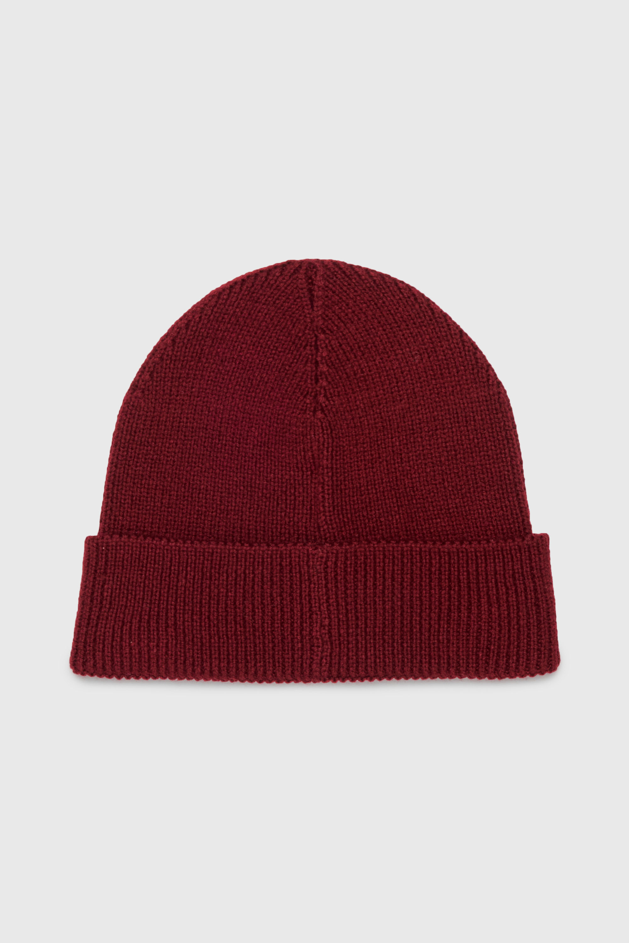 Diesel - FLOT, Unisex's Wool-blend beanie with D logo patch in Red - 2