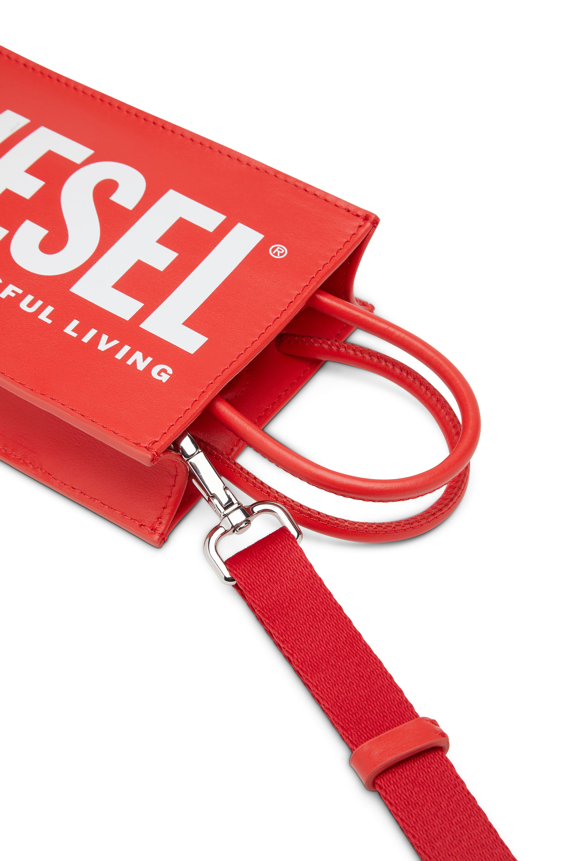 Diesel - DSL SHOPPER MINI X, Red - Image 5