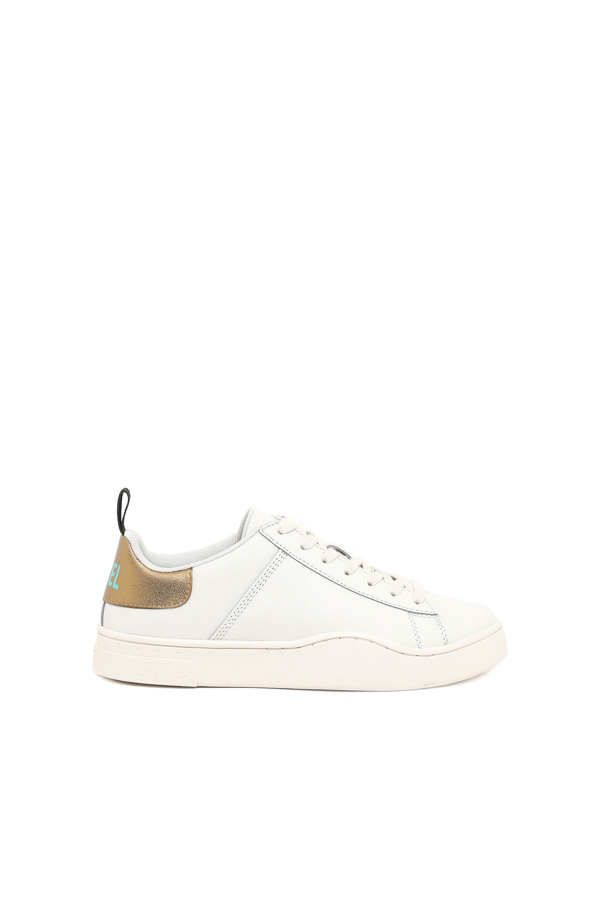 S-CLEVER LOW LACE W, White/Bronze - Sneakers