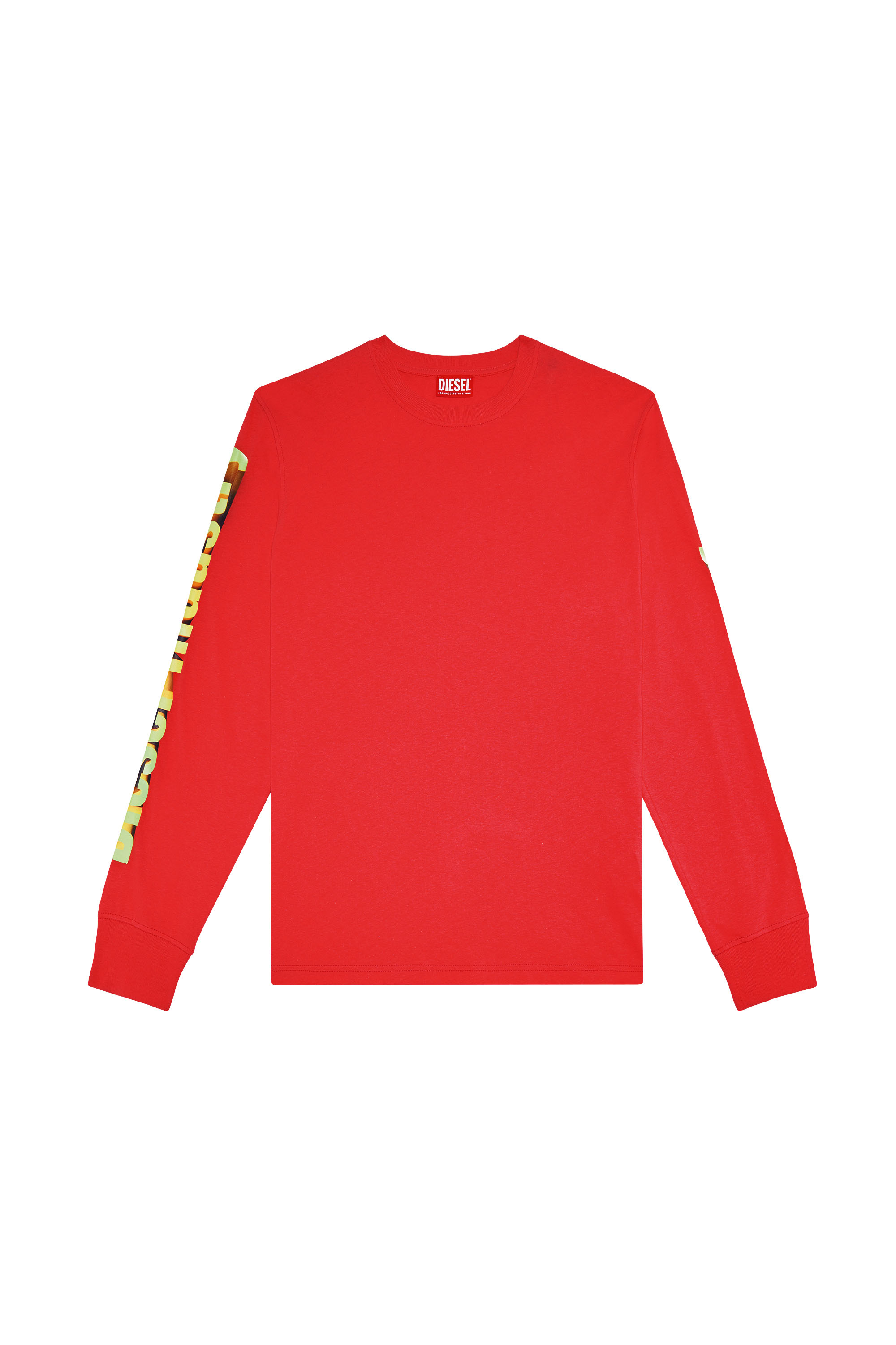 Diesel - T-JUST-LS-L1, Red - Image 3