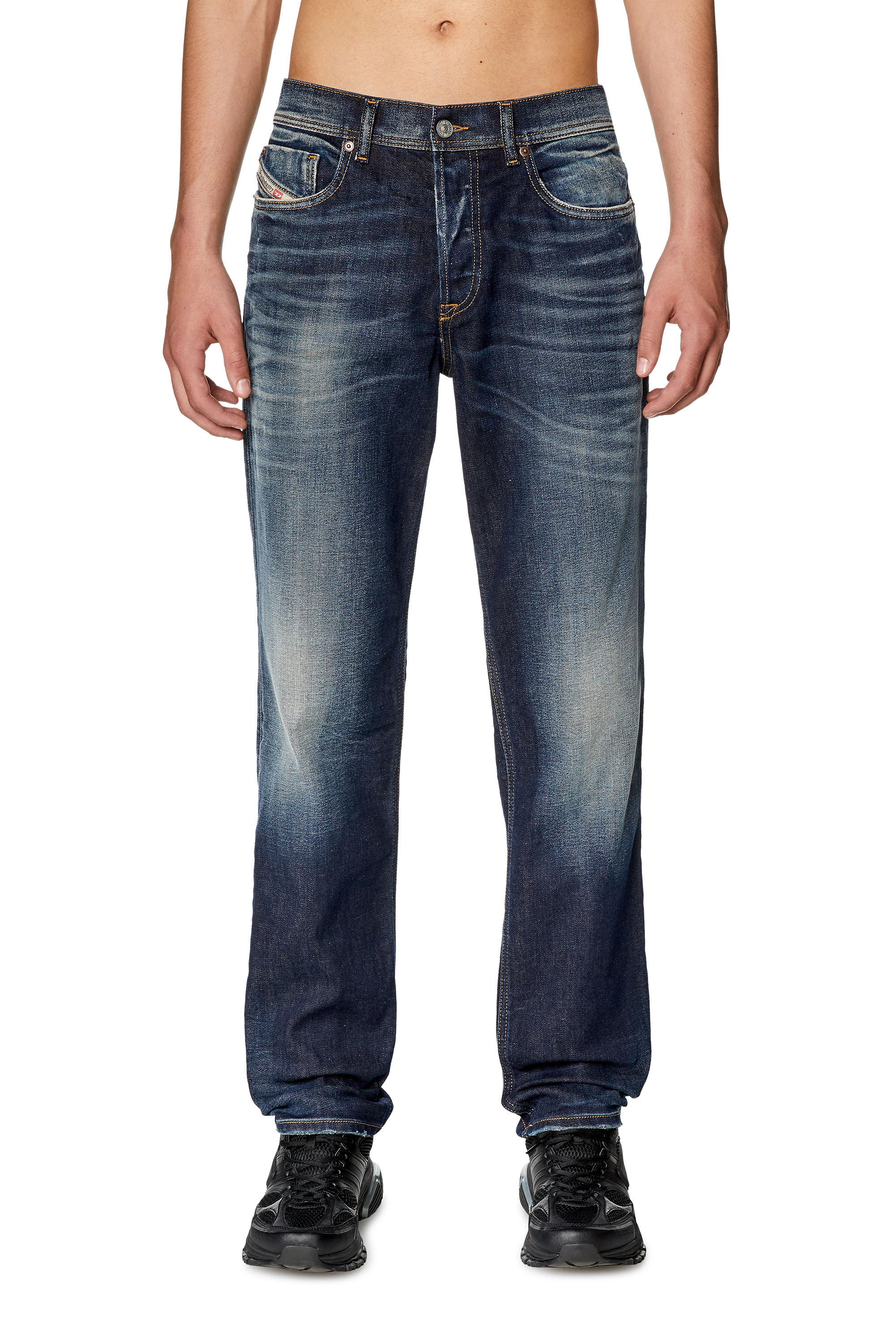 Diesel - Tapered Jeans 2023 D-Finitive 09G27, Dark Blue - Image 2