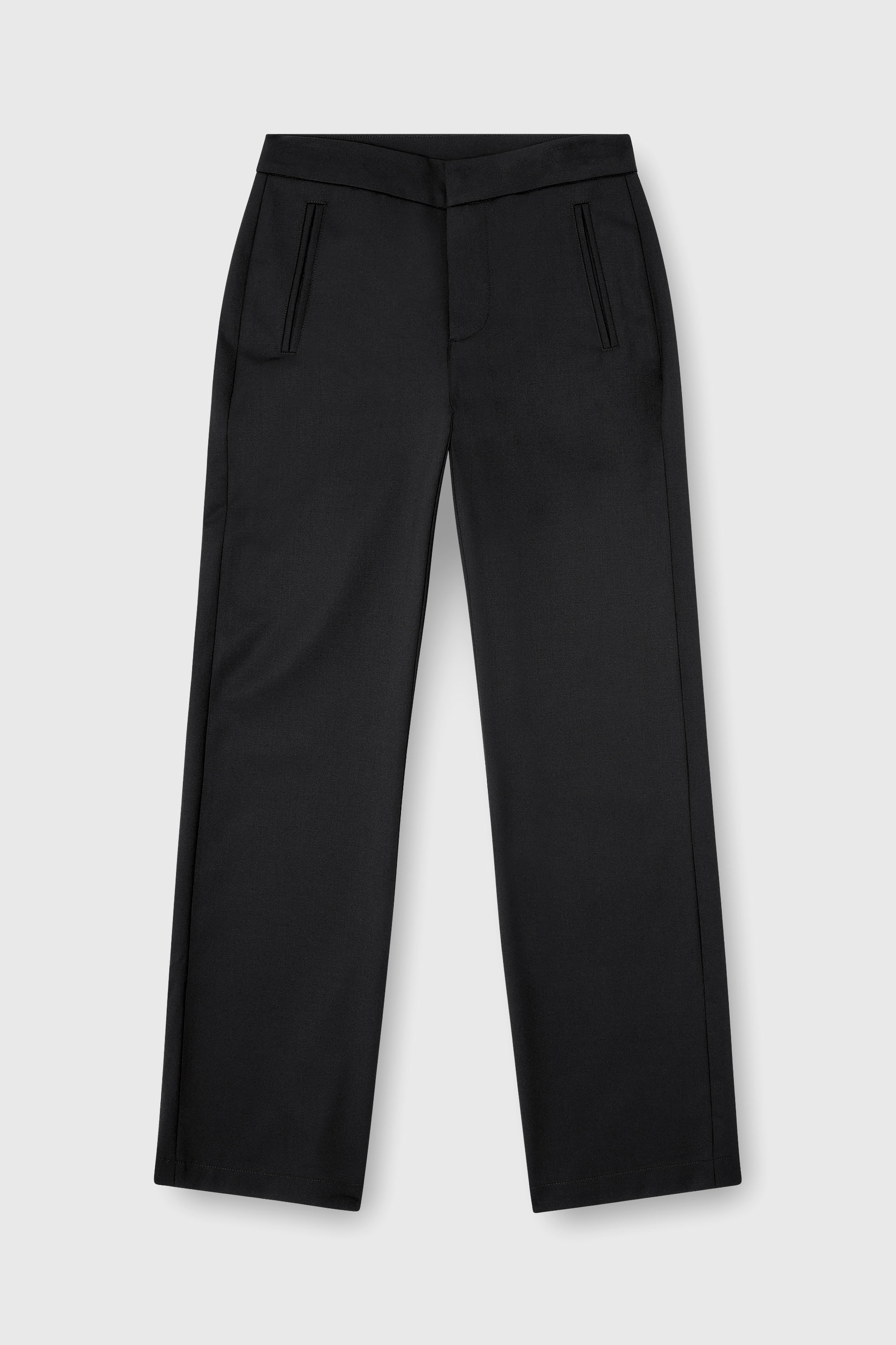 Diesel - P-ROMISE-S3, Woman's Pants in cool wool in Black - 2
