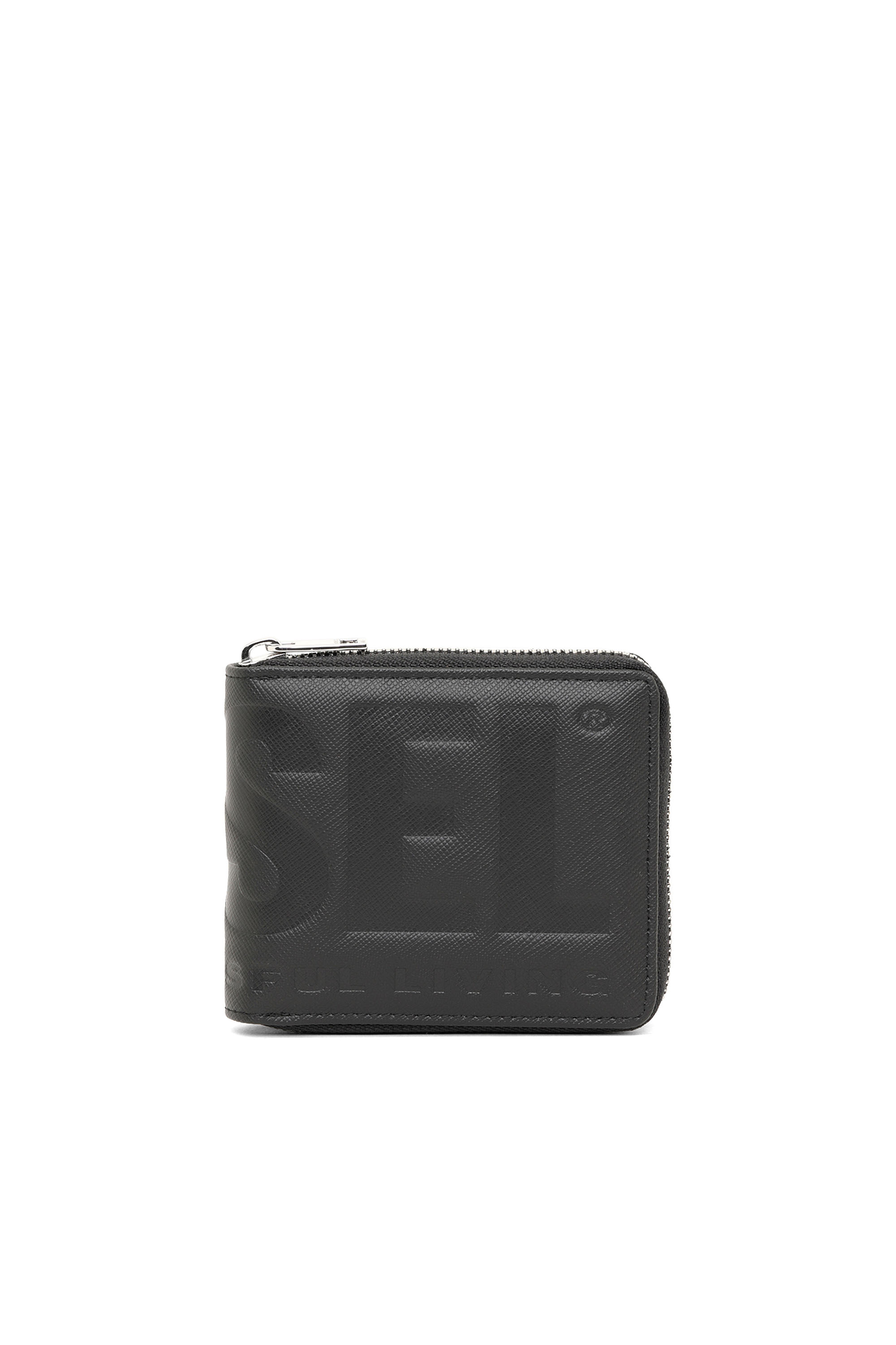 HIRESH XS ZIPPI, Black - Zip-Round Wallets