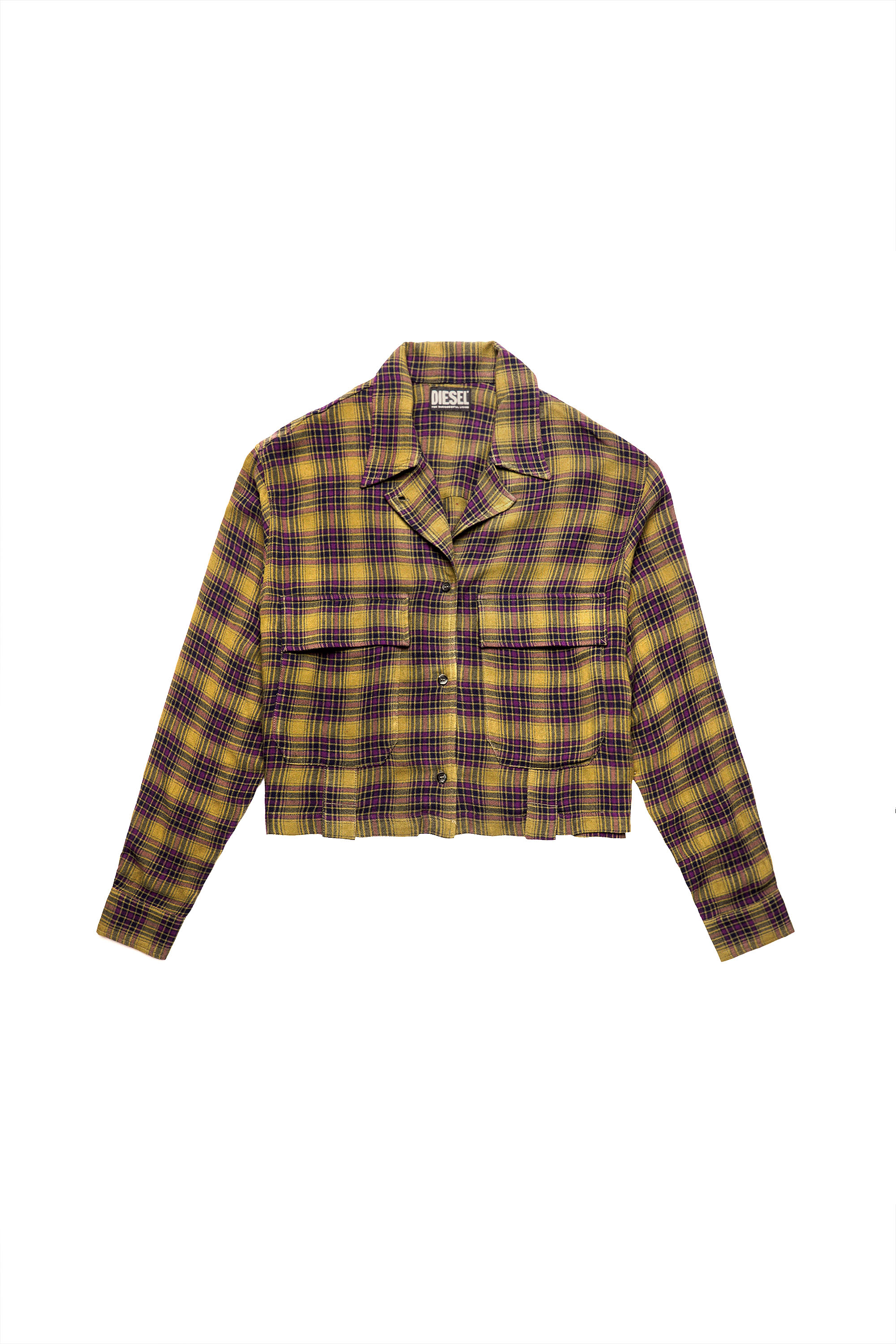 C-ADARA-LS, Blue/Yellow - Shirts