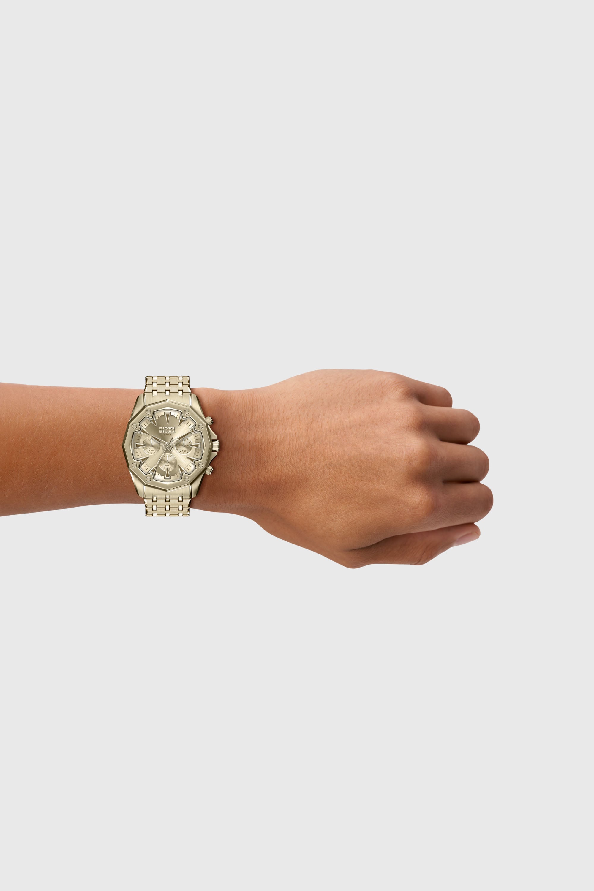 Men's Stinger Gold-Tone Stainless Steel Watch | Gold | Diesel DK