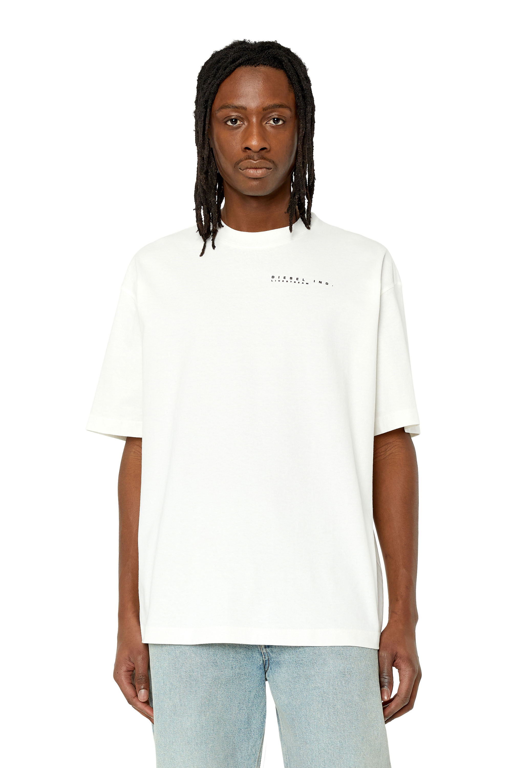 Diesel - T-WASH-G1, White - Image 1