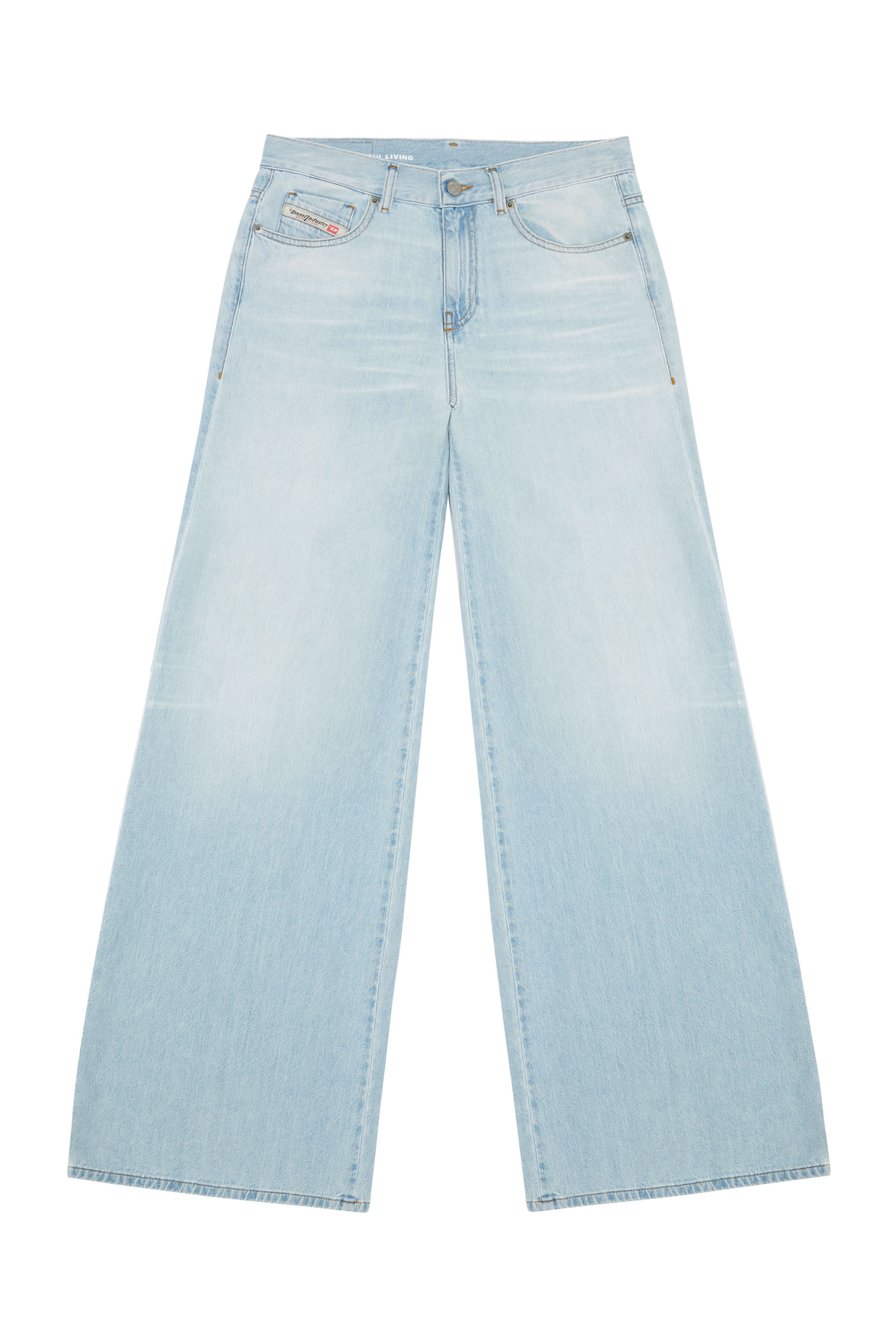 Diesel - Woman's Bootcut and Flare Jeans 1978 D-Akemi 068ES, Light Blue - 2