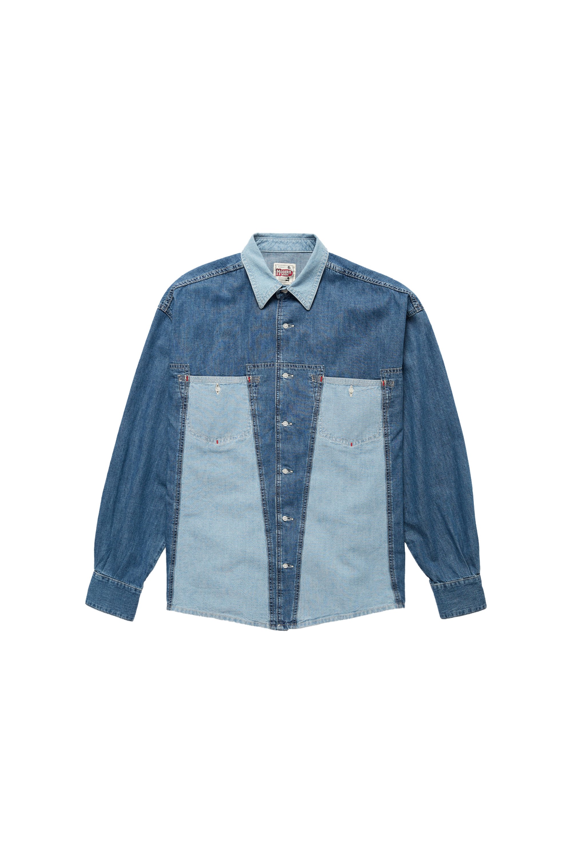 DxD-SHIRT, Medium blue - Denim Shirts