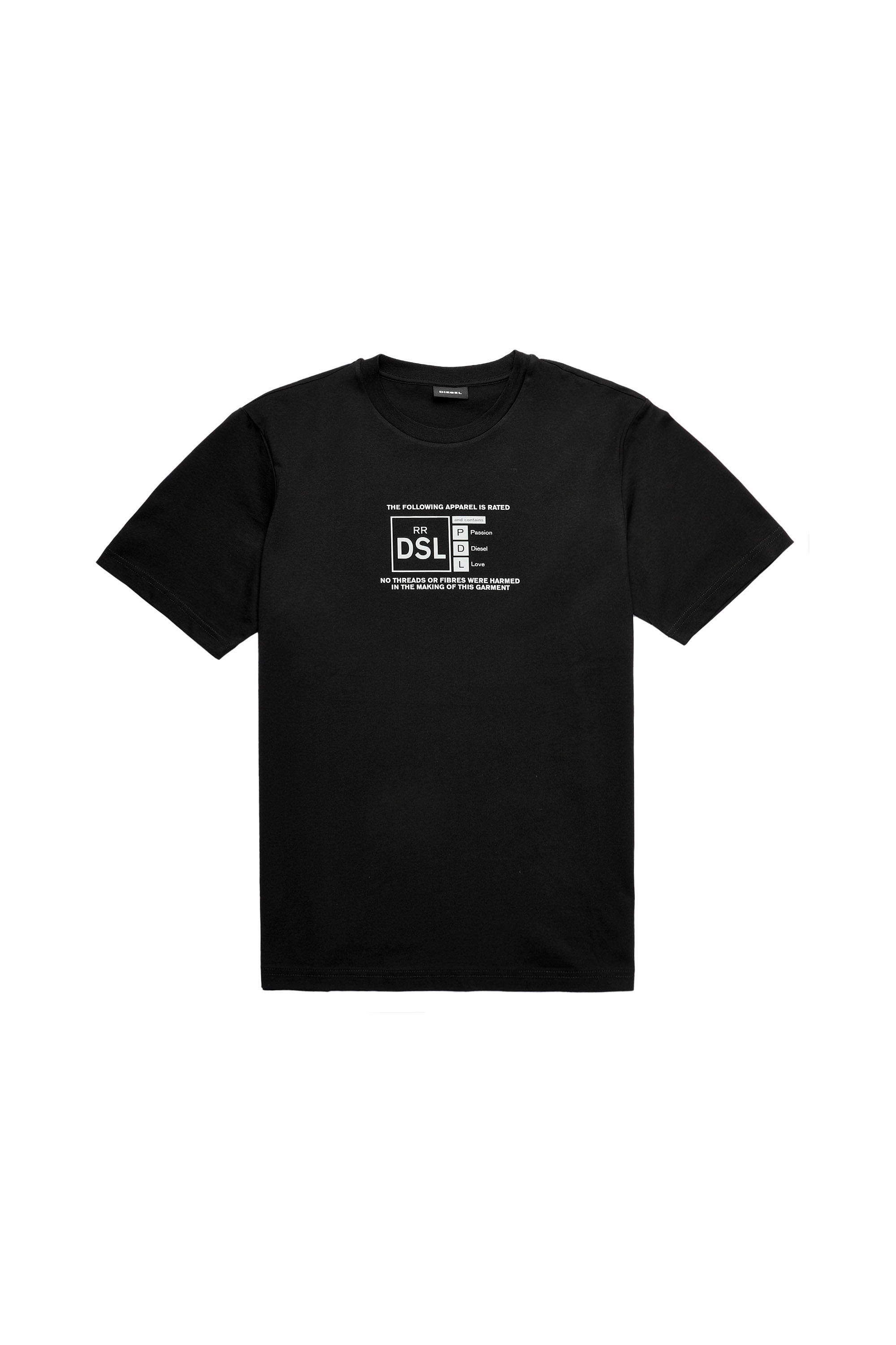 T-JUST-A35, Black - T-Shirts