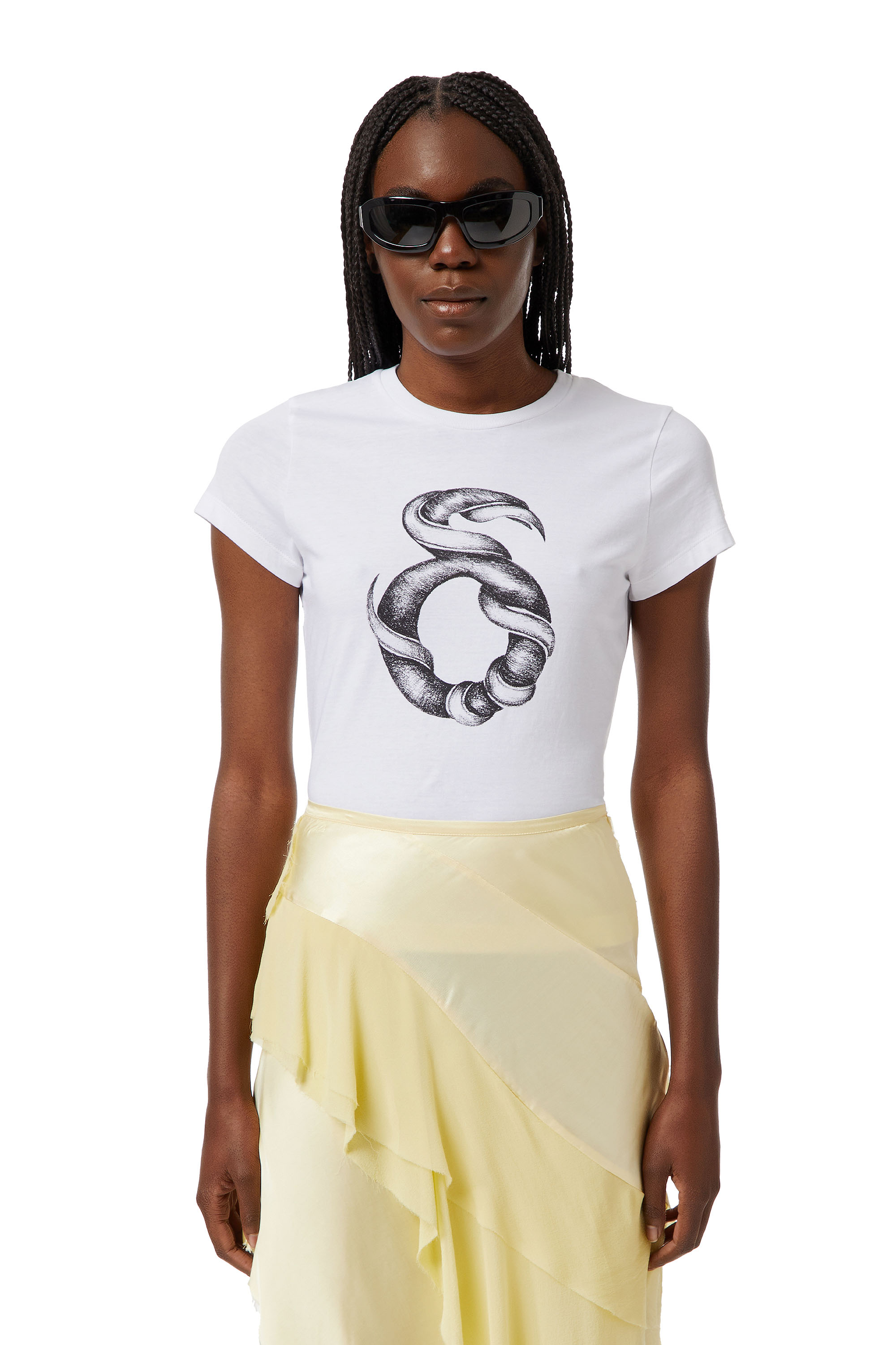 T-SLI-C3, White - T-Shirts
