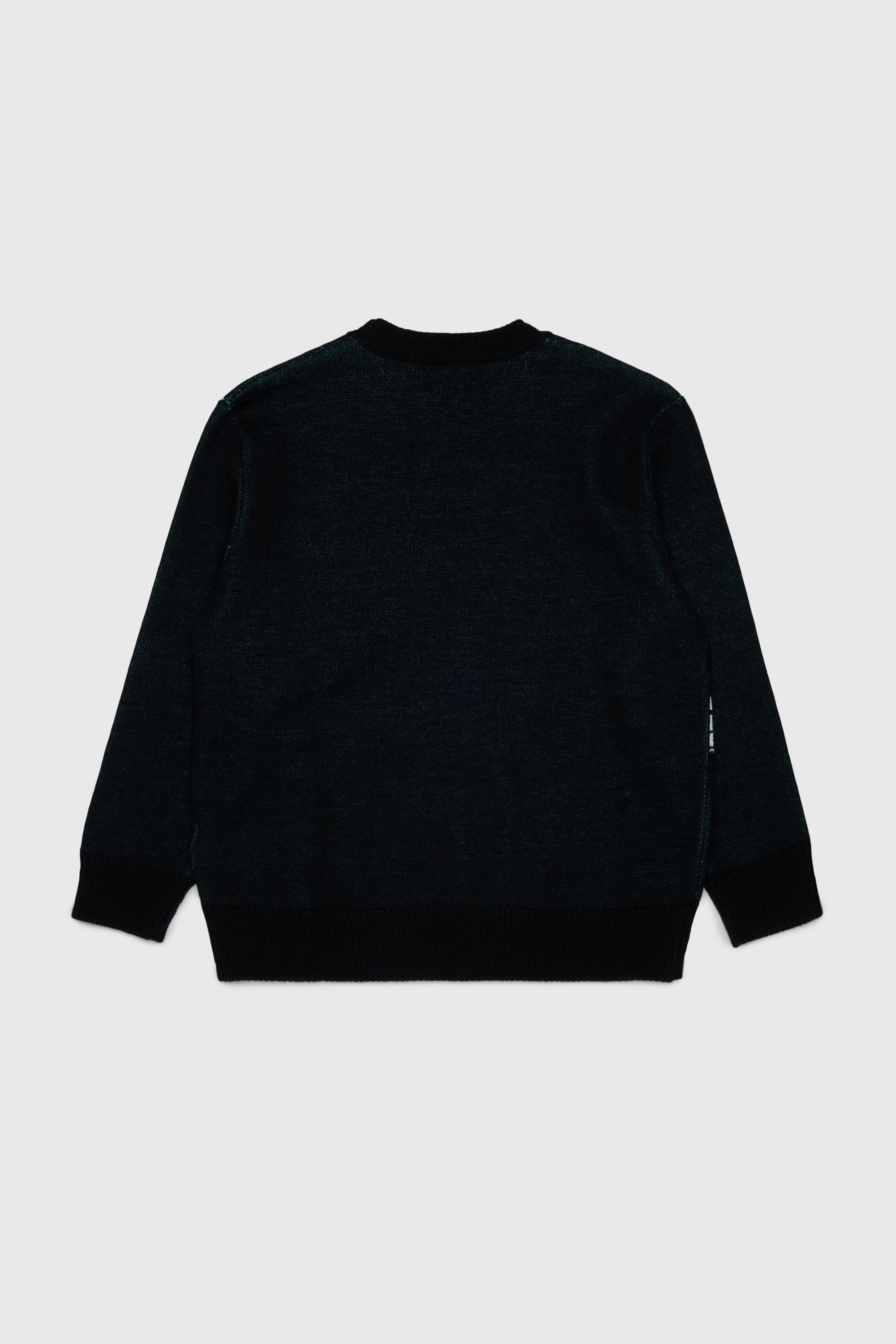 Diesel - KHILES OVER, Unisex's Wool-blend jumper with mountain motif in Black - 2