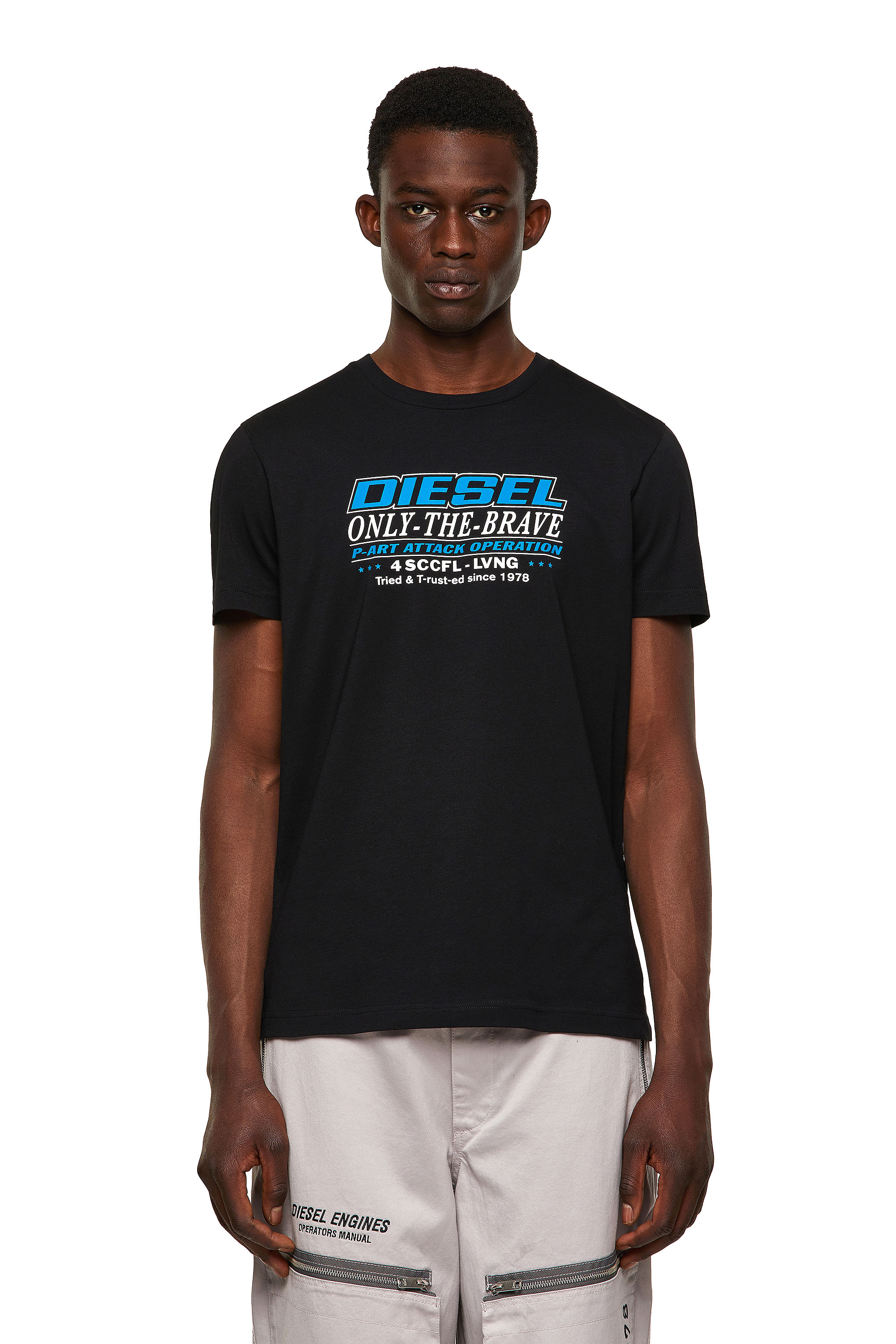 T-DIEGOS-K20, Black - T-Shirts