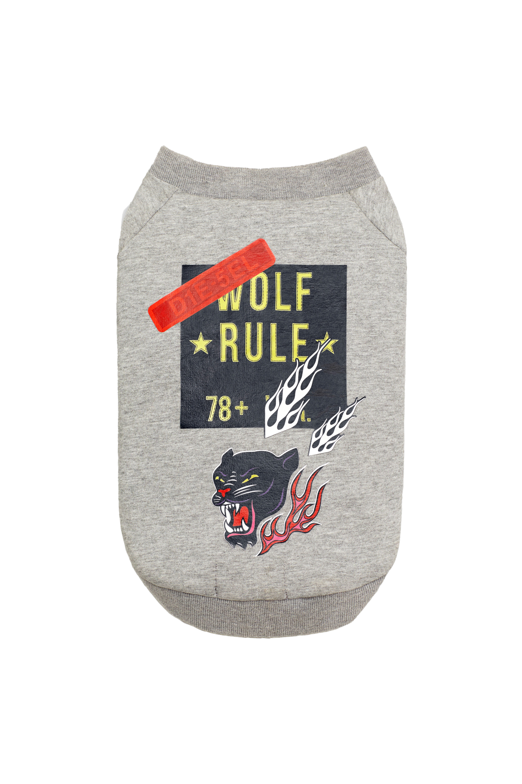 PET-WOLF-GRY, Grey - Other Accessories