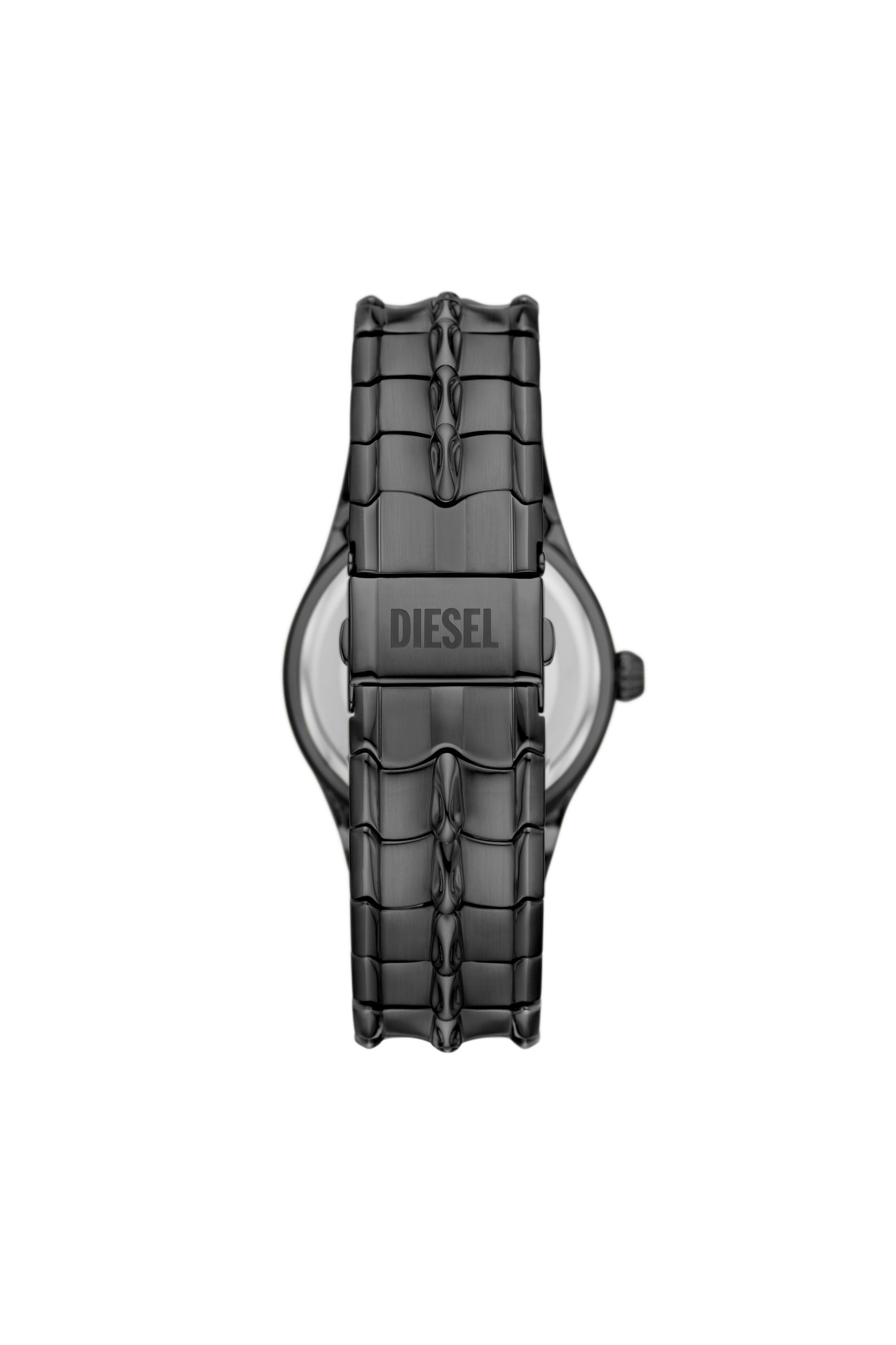 Diesel - DZ2199, Man Vert three-hand date gunmetal stainless steel watch in Grey - Image 2