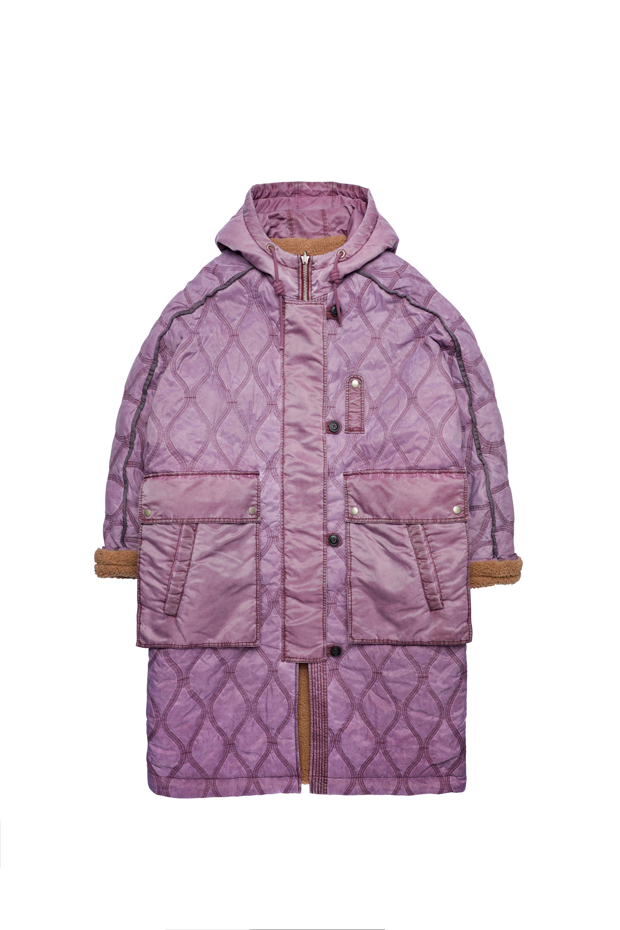 W-DAYA-21, Dark Violet - Winter Jackets