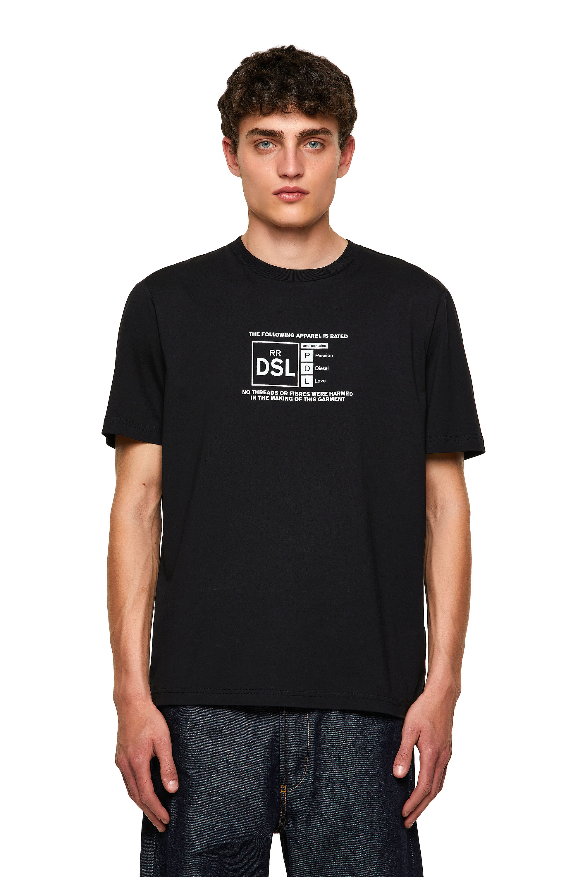 T-JUST-A35, Black - T-Shirts