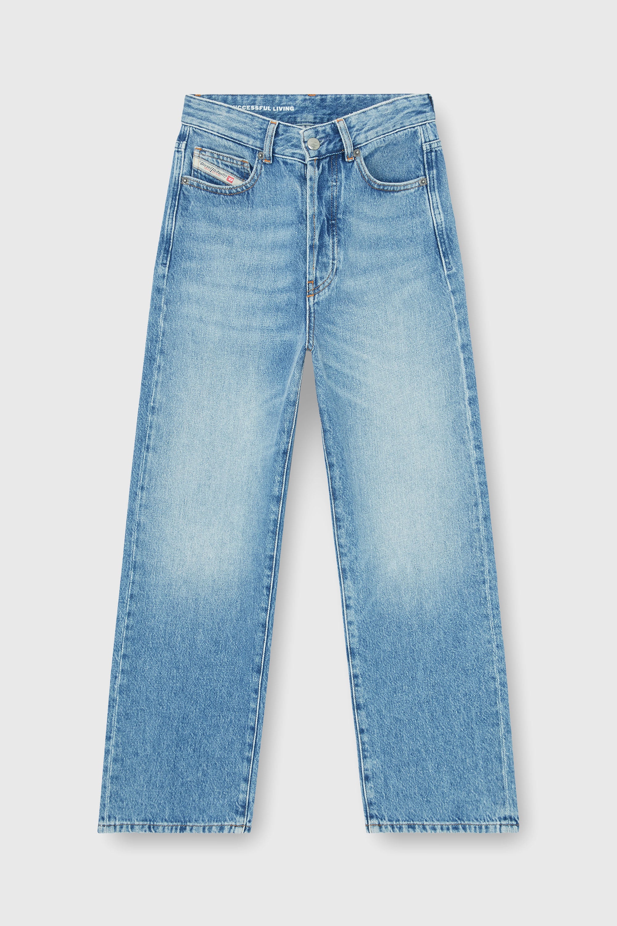 Diesel - Woman's Regular Jeans 1981 D-Went 09Q07, Light Blue - 2