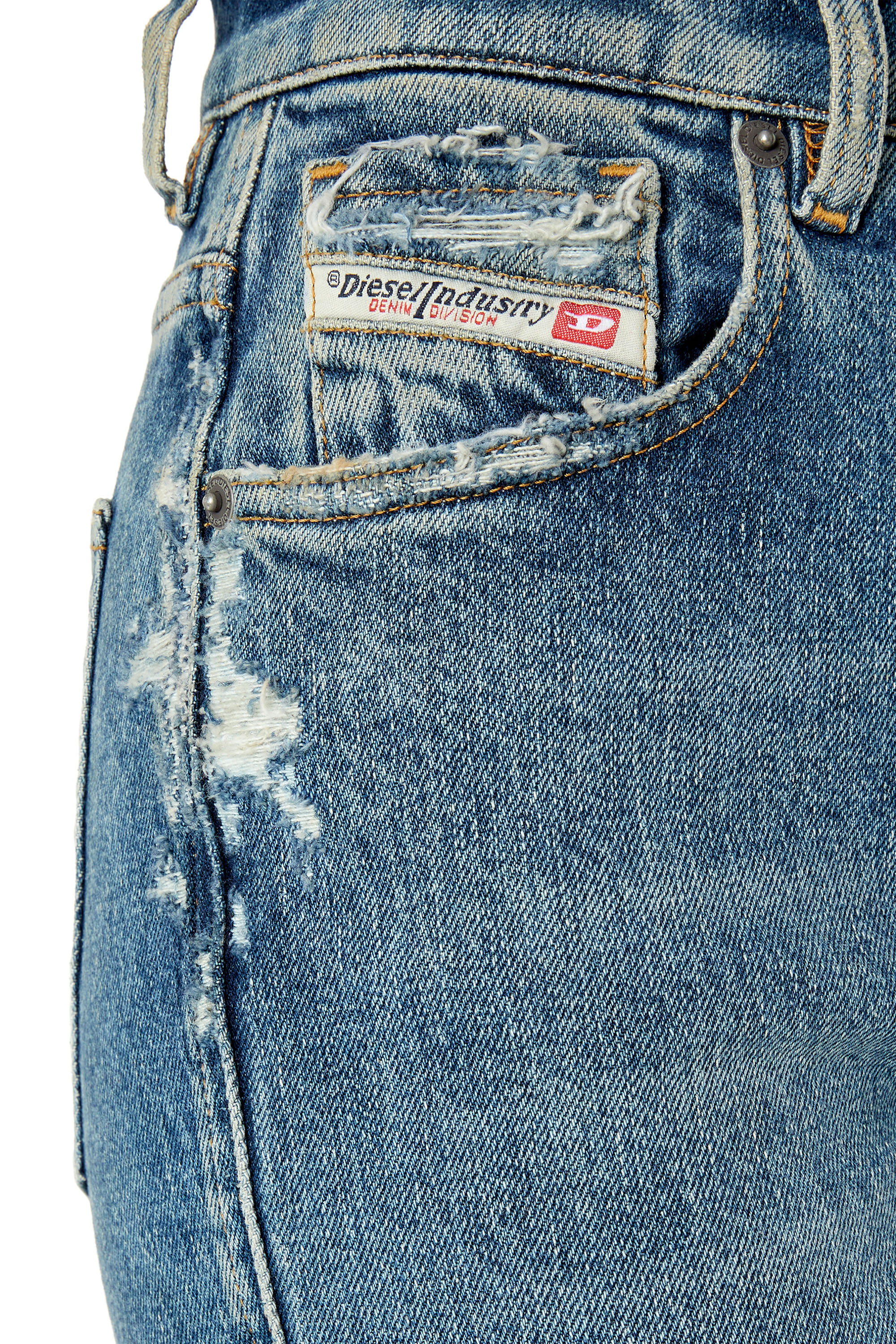 Diesel - 2003 D-Escription 007M9 Bootcut and Flare Jeans, Medium blue - Image 3
