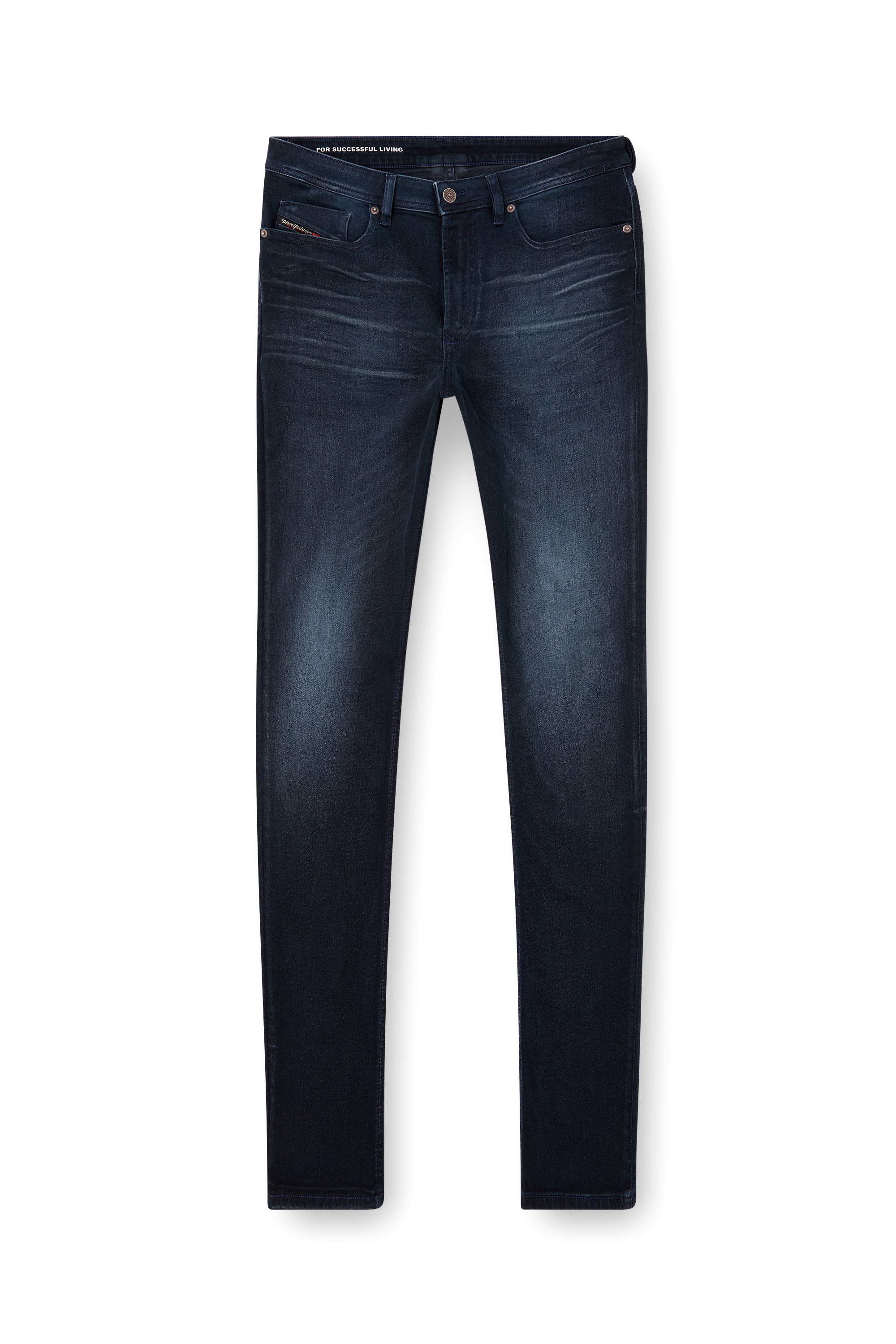 Skinny Jeans 1979 Sleenker 0BMBU, Dark Blue Diesel - Man's Skinny Jeans 1979 Sleenker 0BMBU, Dark Blue - 2